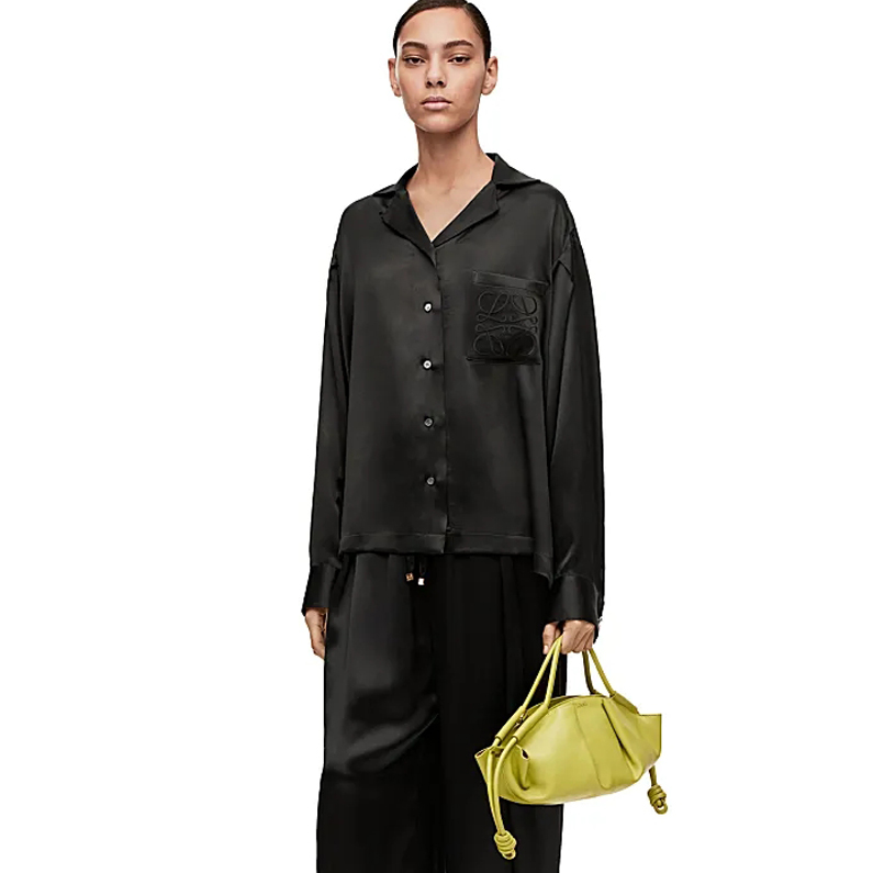 Loewe Paseo Leather Handheld Diagonal Straddle Bag #nigo21855