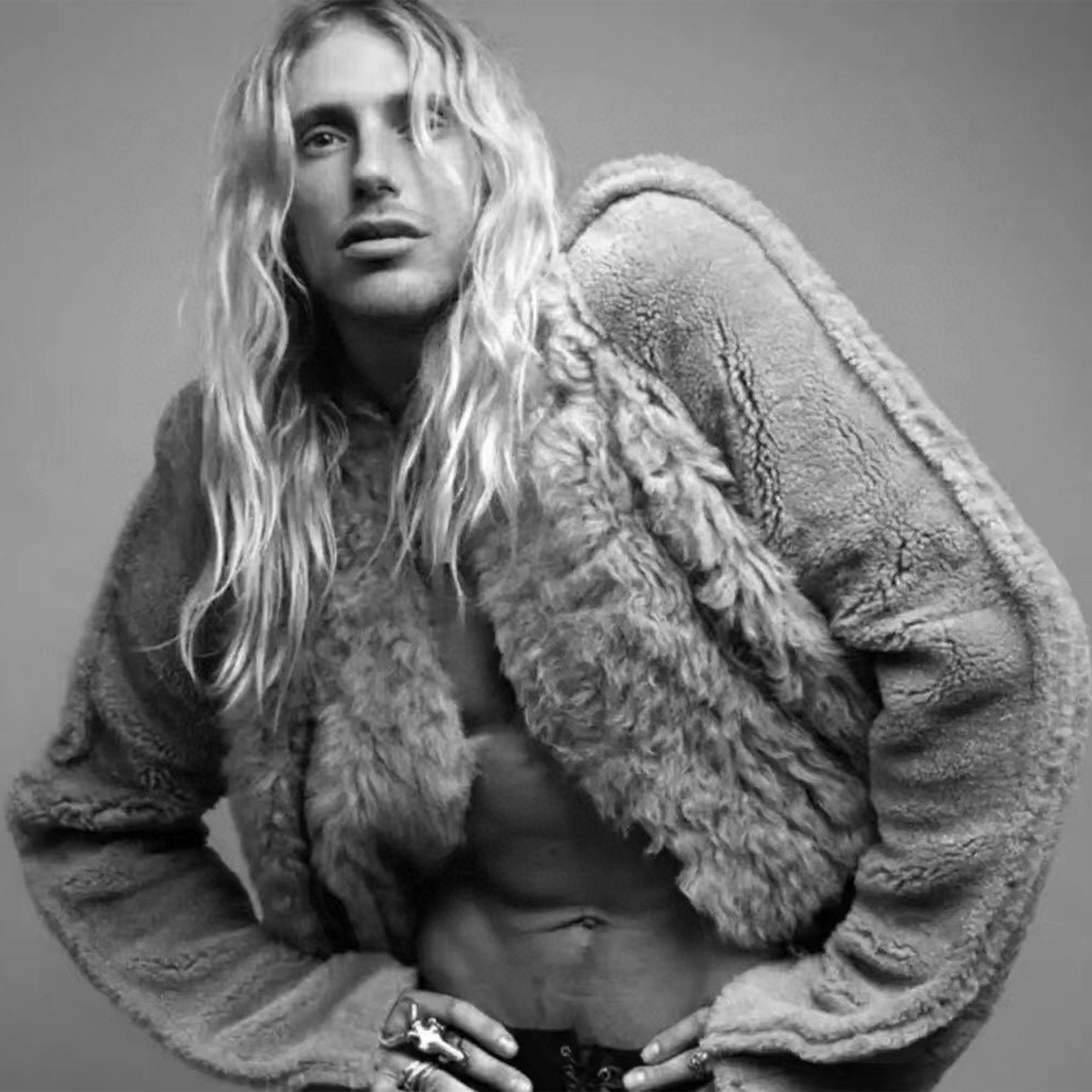 Rick Owens Fur Long Sleeve Jacket Ngvp #nigo6659