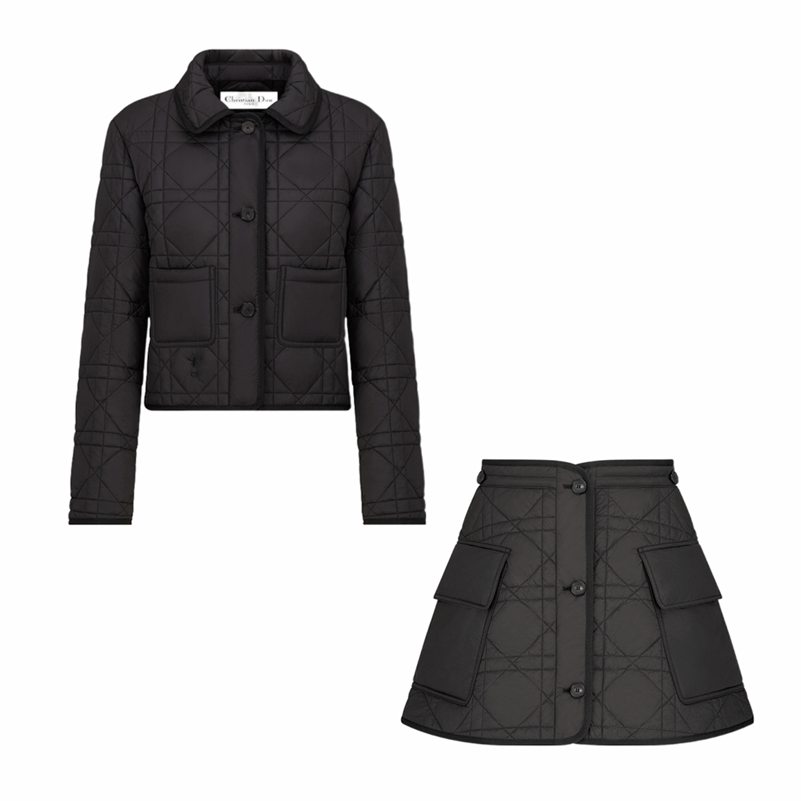 Dior Long Sleeved Short Jacket Short Skirt Set #nigo21862
