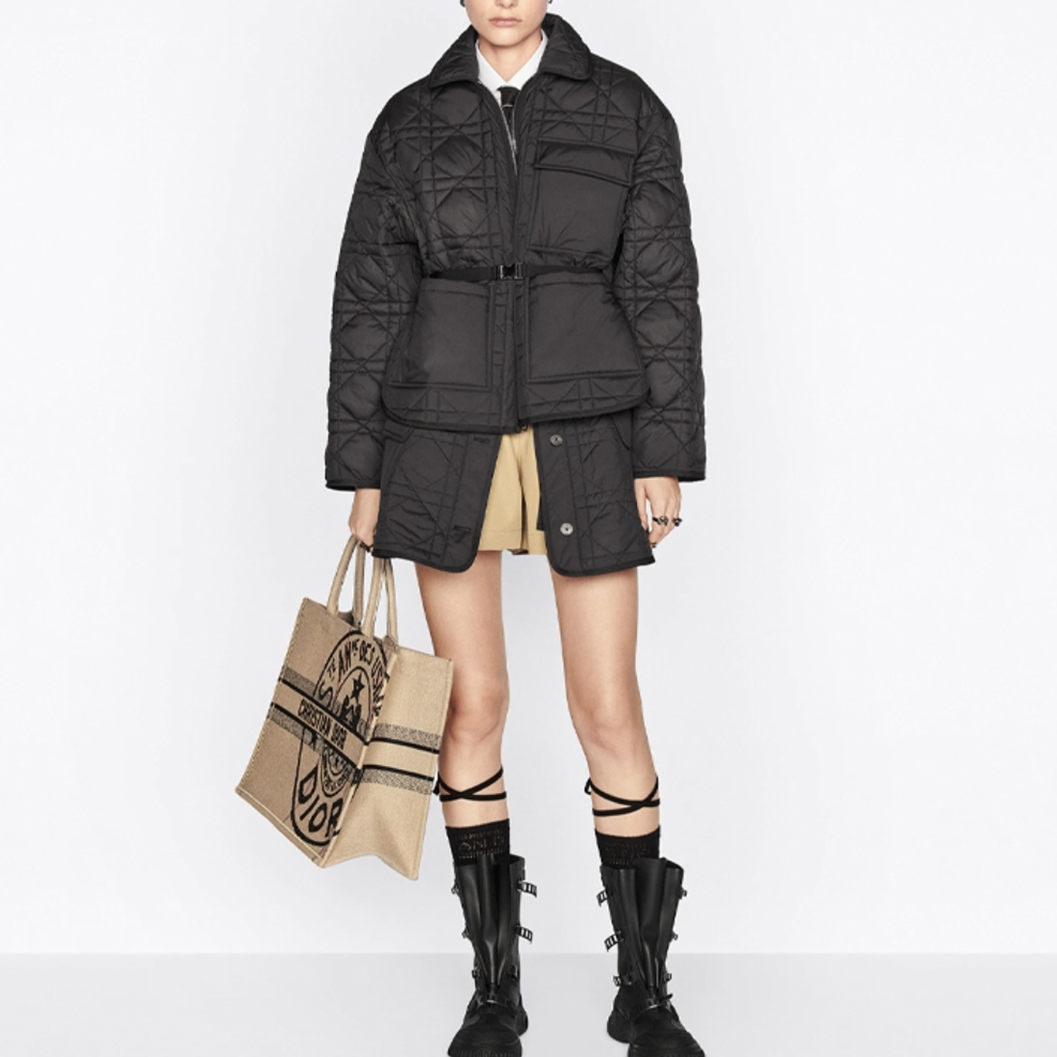 Dior Long Sleeved Short Jacket Short Skirt Set #nigo21862
