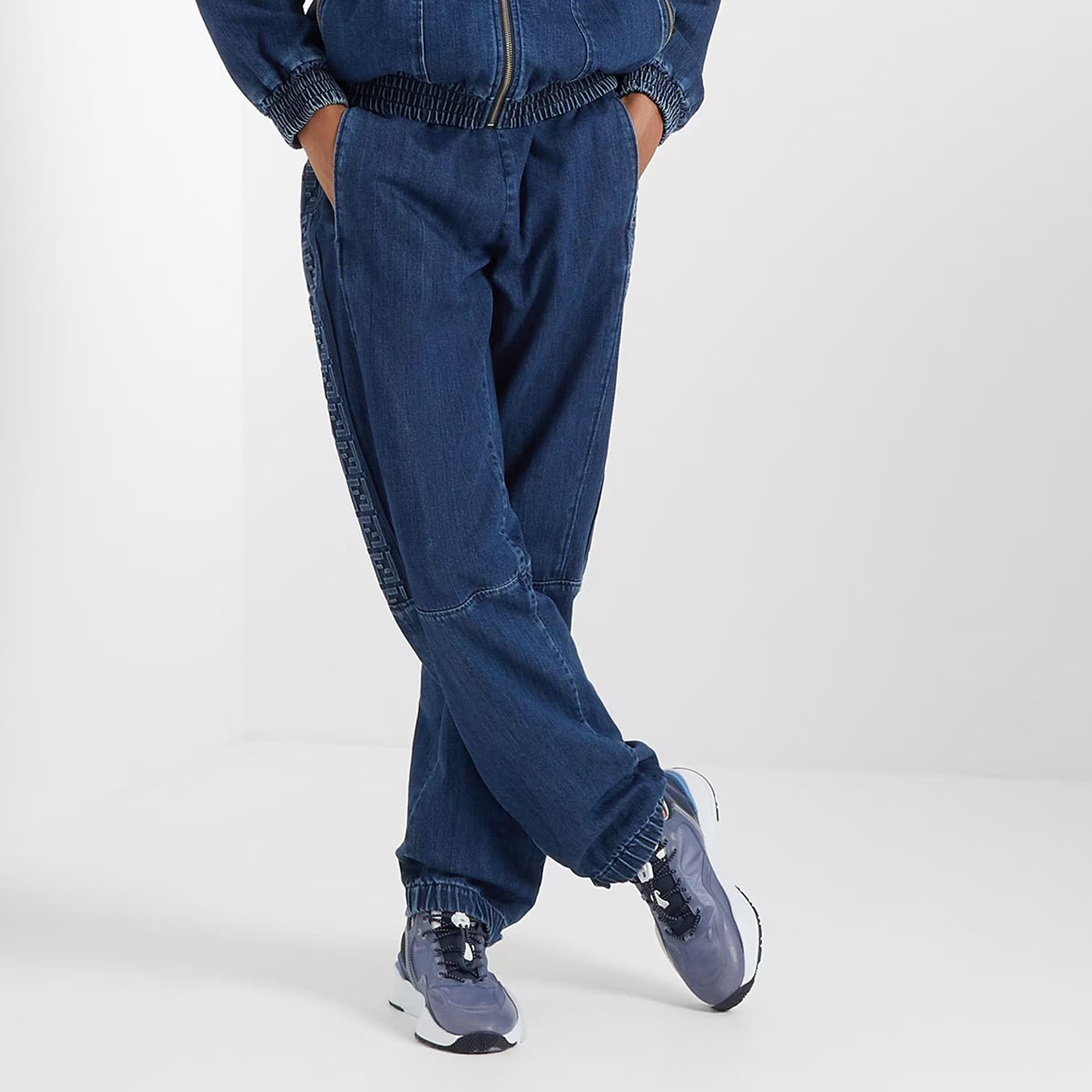 Fendi Flow Flat Mesh Lace Up Sneakers Shoes #nigo21881