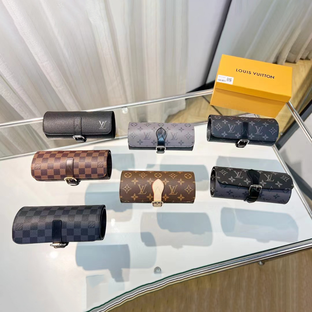 Louis Vuitton Genuine Leather Watch Case Bag Bags #nigo3766