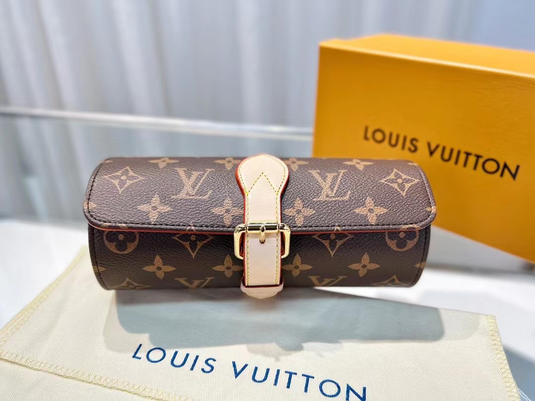 Louis Vuitton Genuine Leather Watch Case Bag Bags #nigo3766