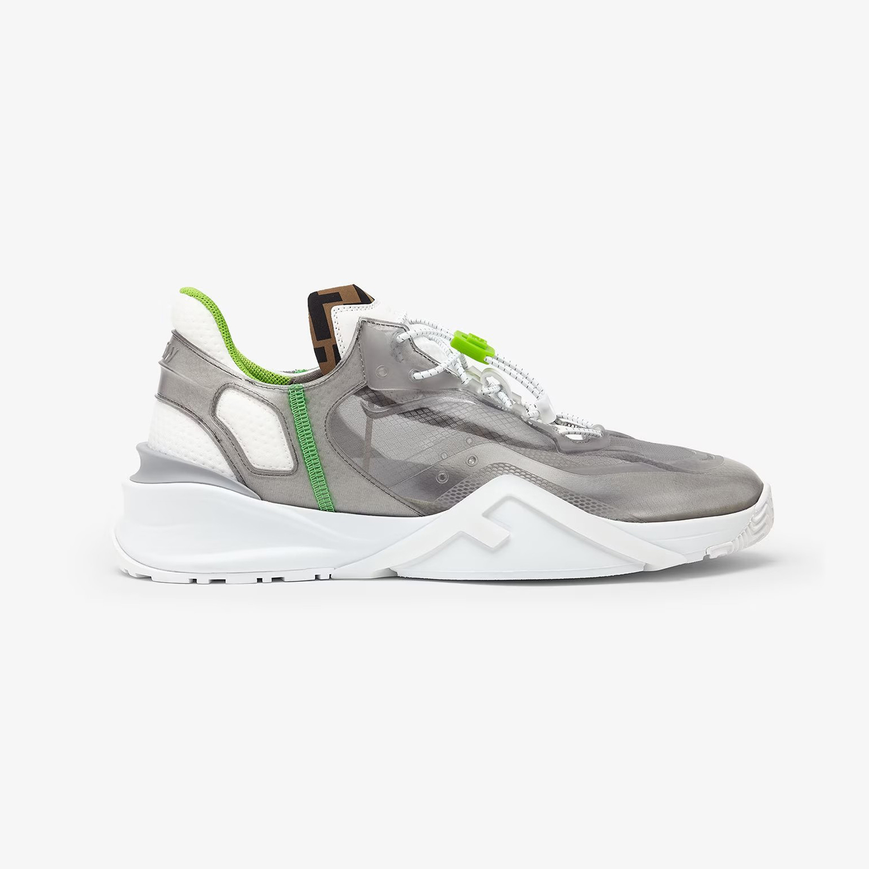 Fendi Flow Flat Mesh Lace Up Sneakers Shoes #nigo21881