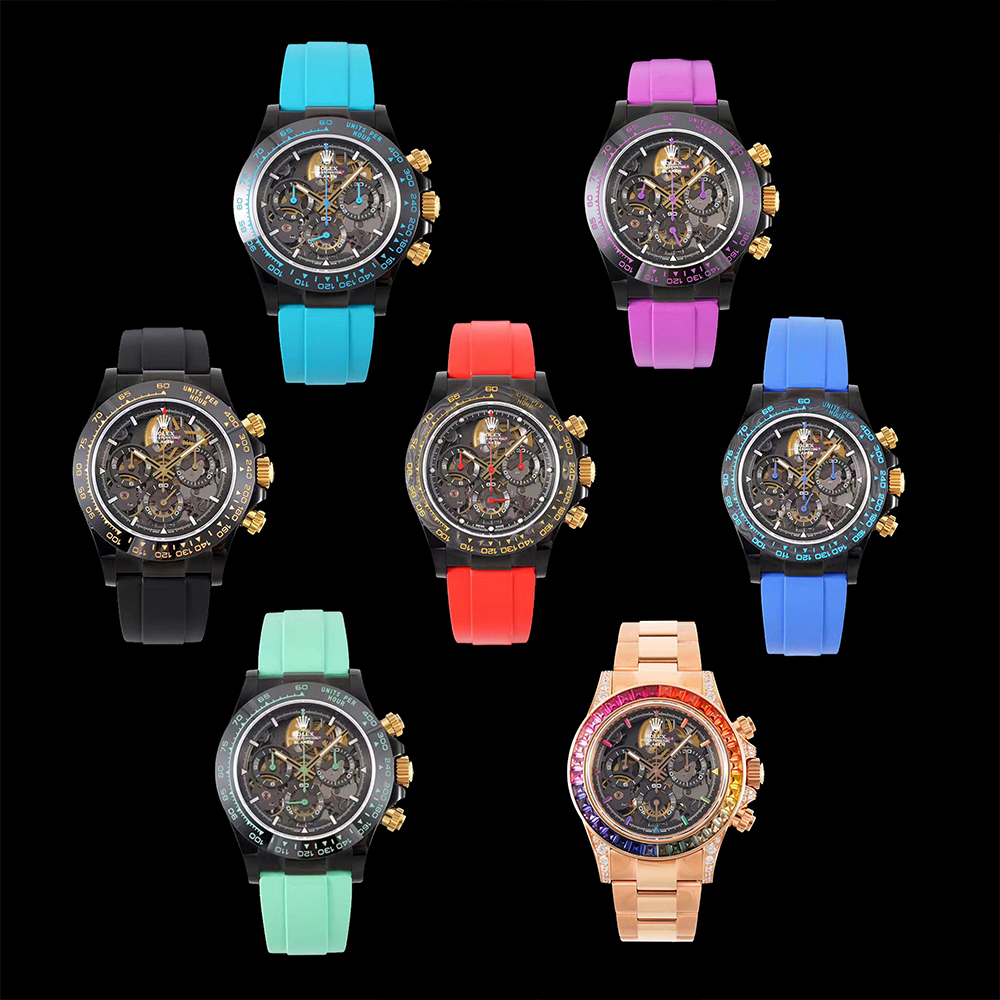 Rolex Mechanical Candy Colored Watch #nigo21892