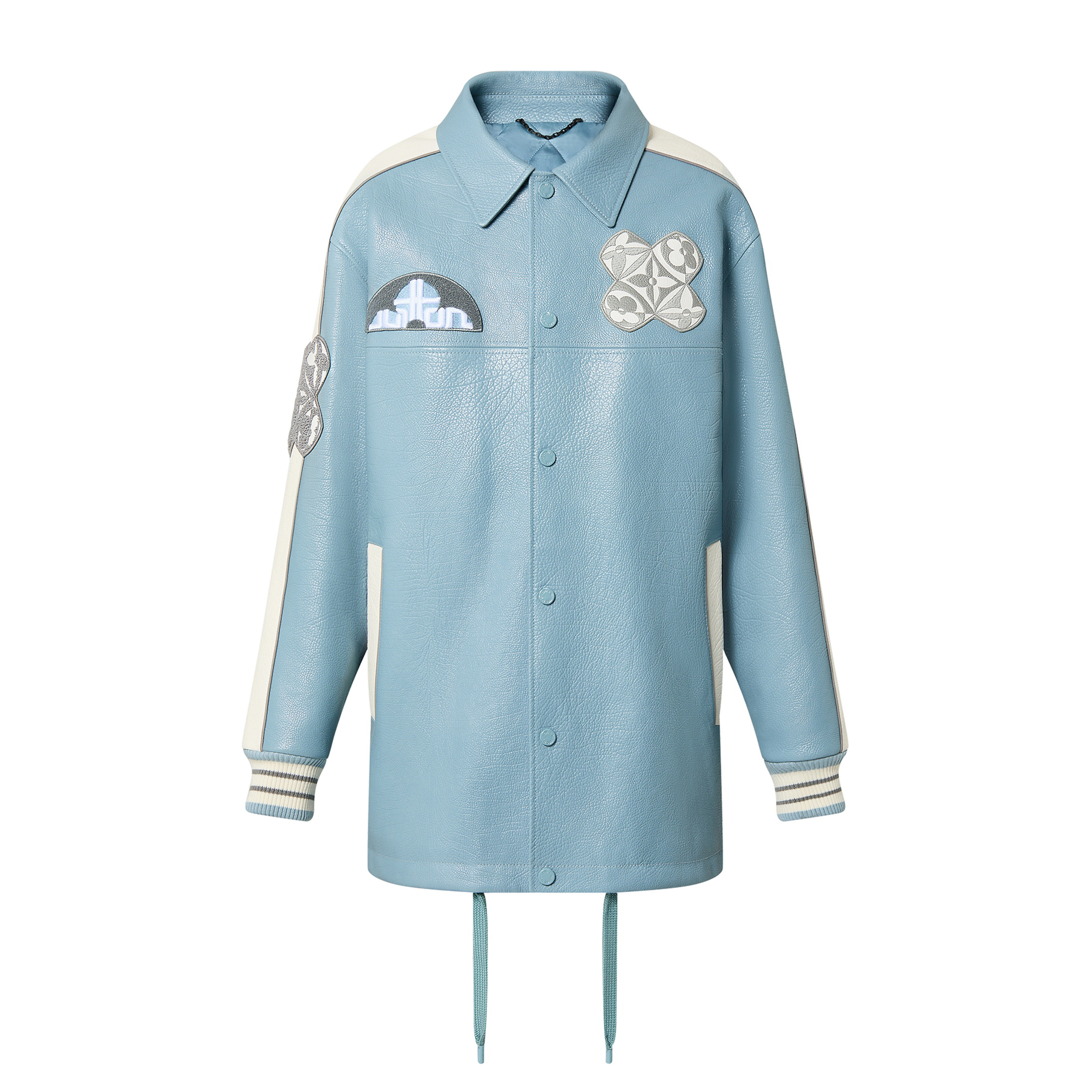 Louis Vuitton Lapel Printed Jacket Leather Jacket #nigo21889