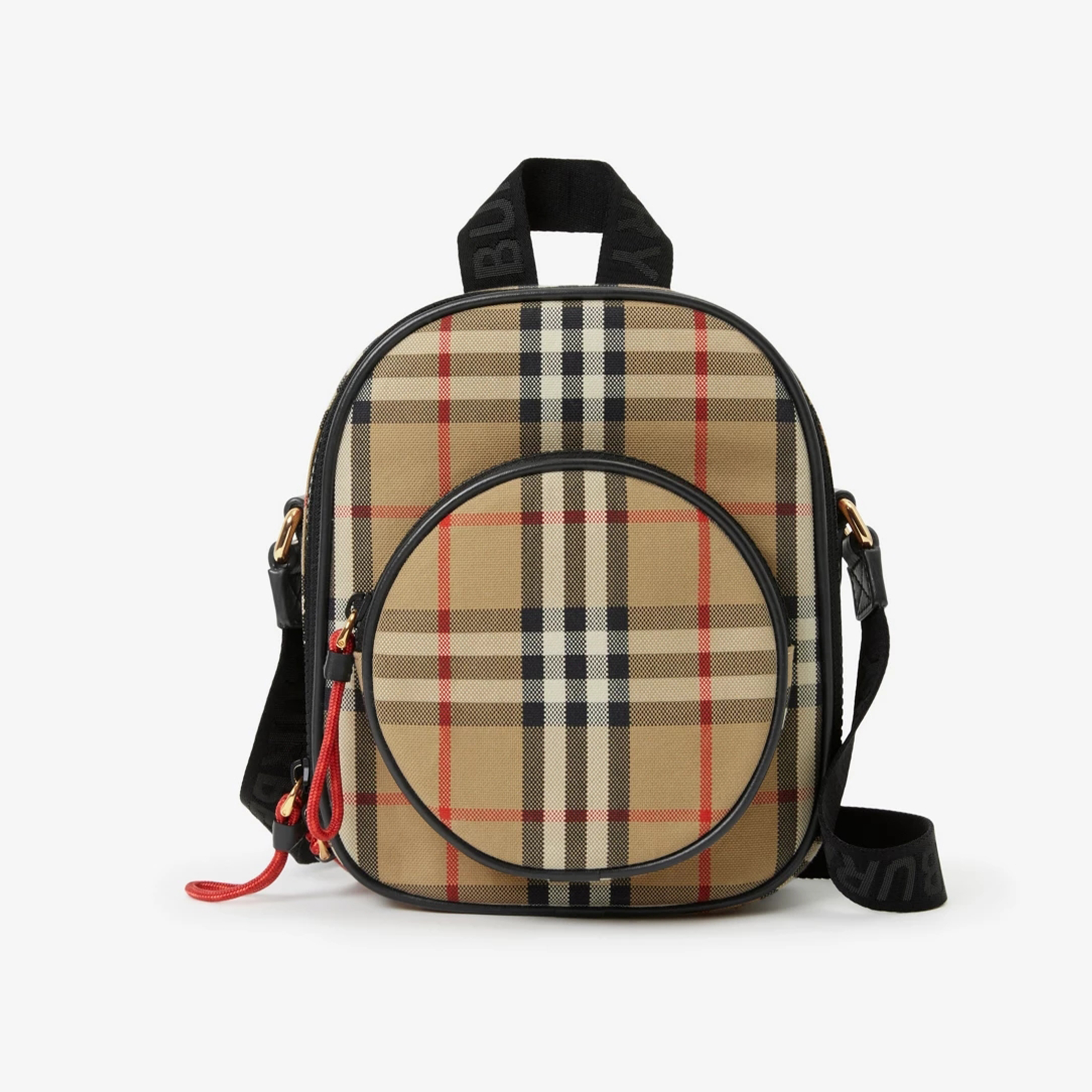 Burberry Kid's Check Crossbody Bag #nigo31188