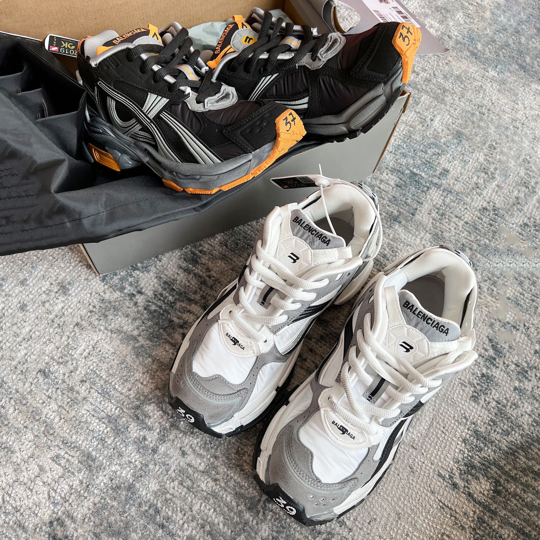 Balenciaga Runner Khaki 2.0 Suede Low Top Sneakers Shoes #nigo96536