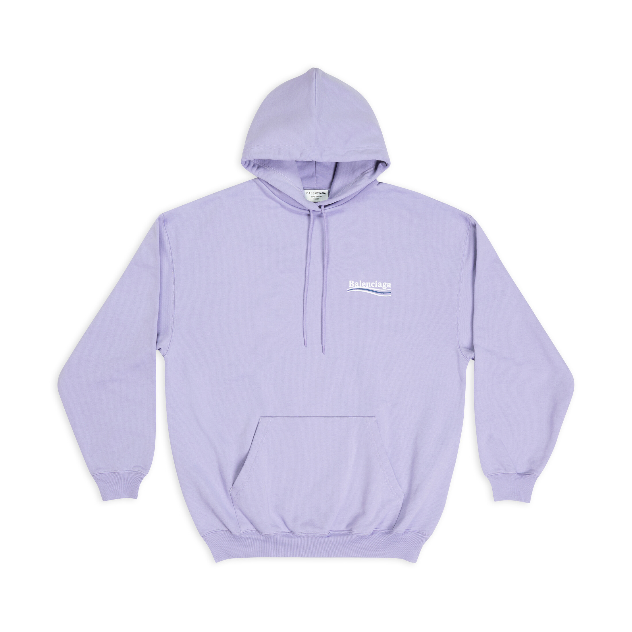 Balenciaga Political Campaign Hoodie Medium Fit In Purple #nigo96538