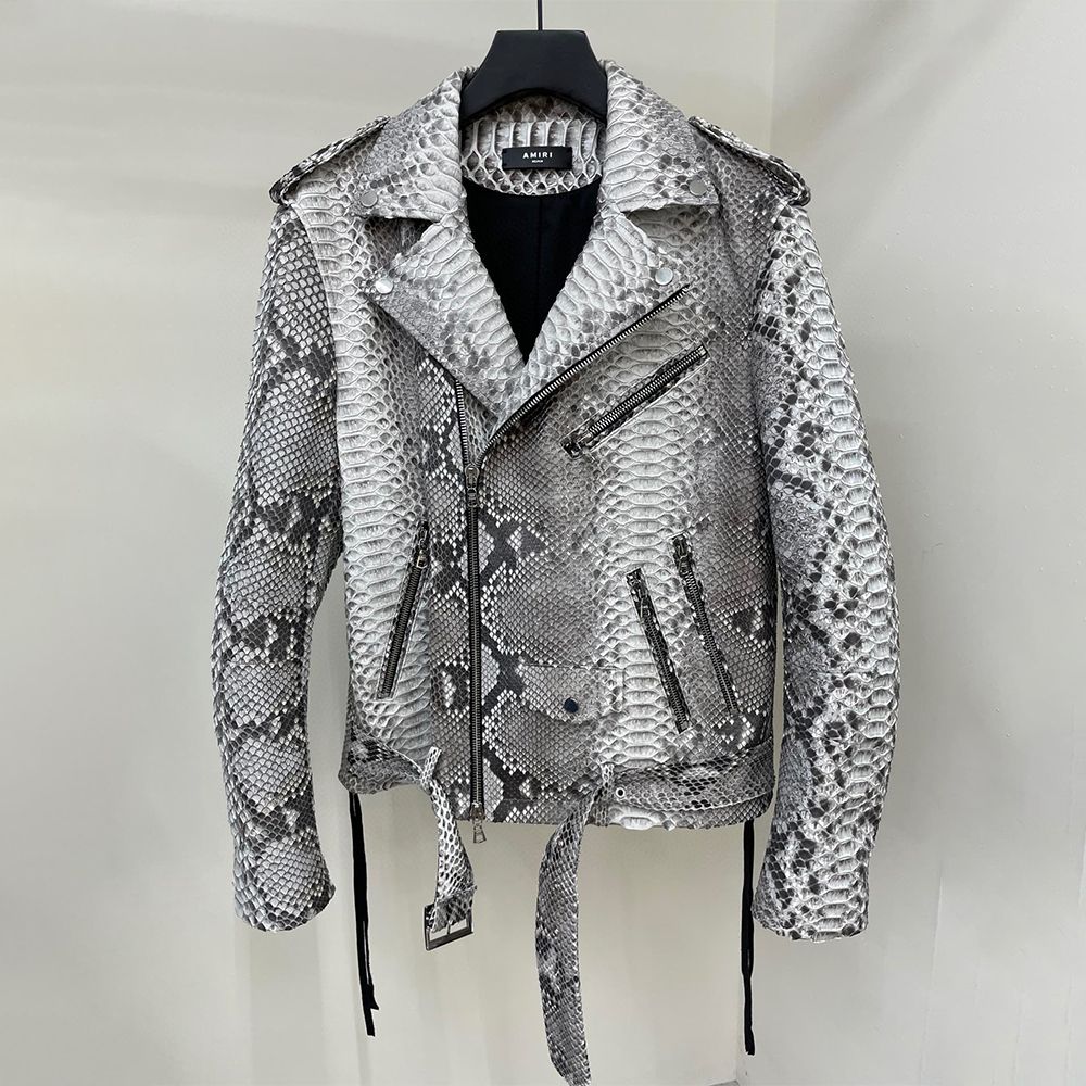 Amiri Leather Long Sleeve Jacket Coat #nigo6667