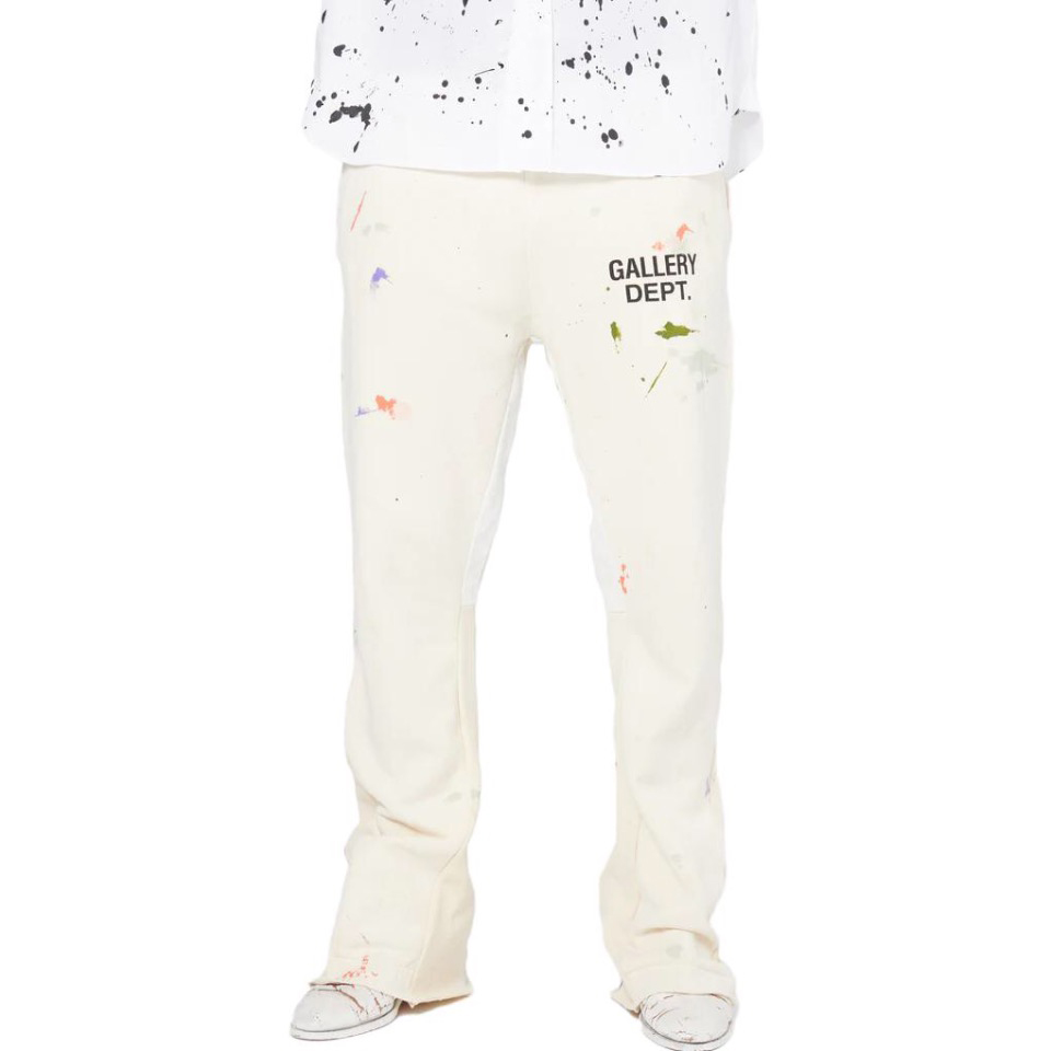 Gallery Dept Splash Ink Tie-Dye Drawstring Sweat Pants #nigo96554