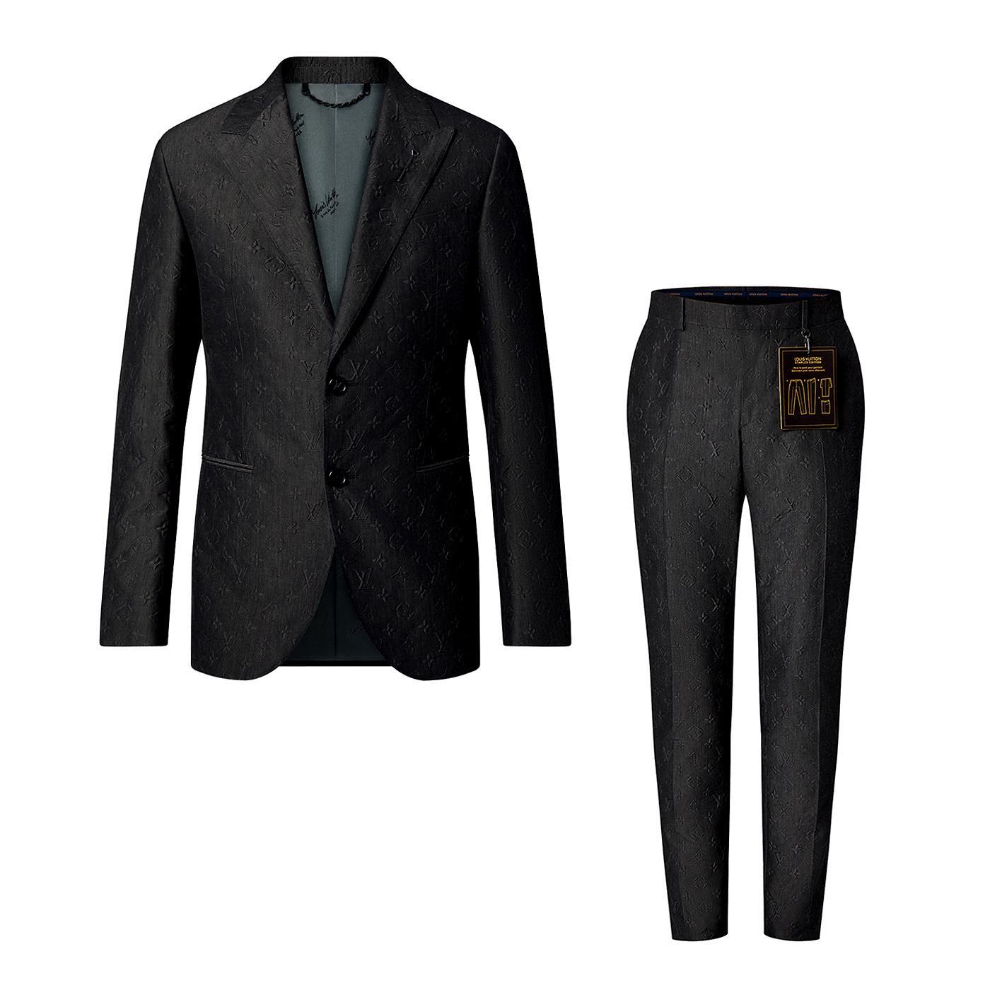 Louis Vuitton Men's Suit Jacket Long Pants Professional Dress Set #nigo6468