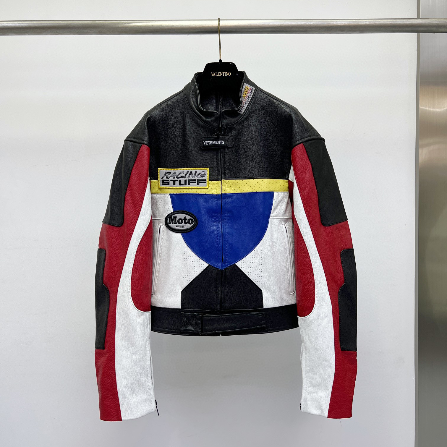 Vetements Motorcycle Zipper Leather Jacket #nigo21918