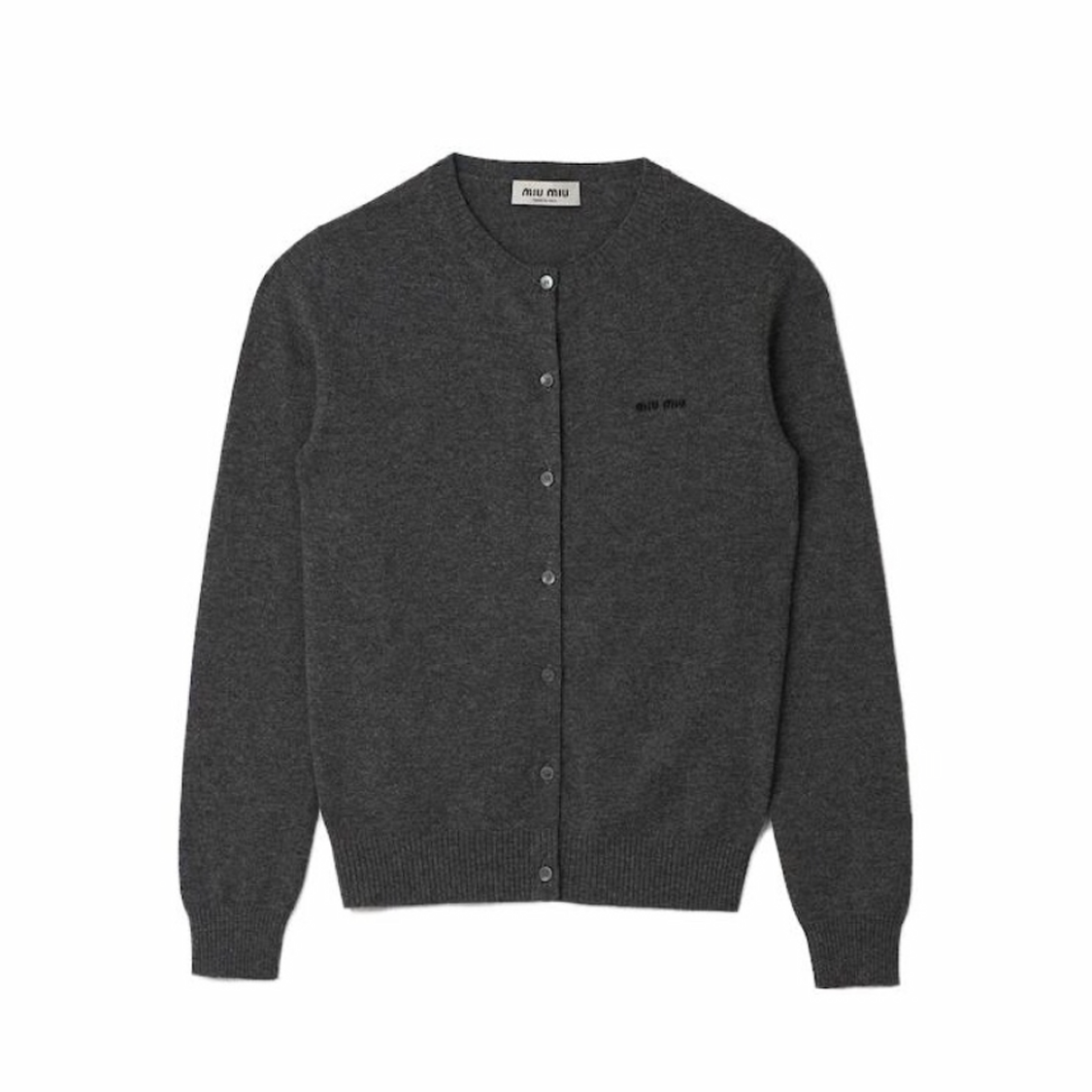 MiuMiu Knitted Long Sleeved Button Up Cardigan #nigo21911