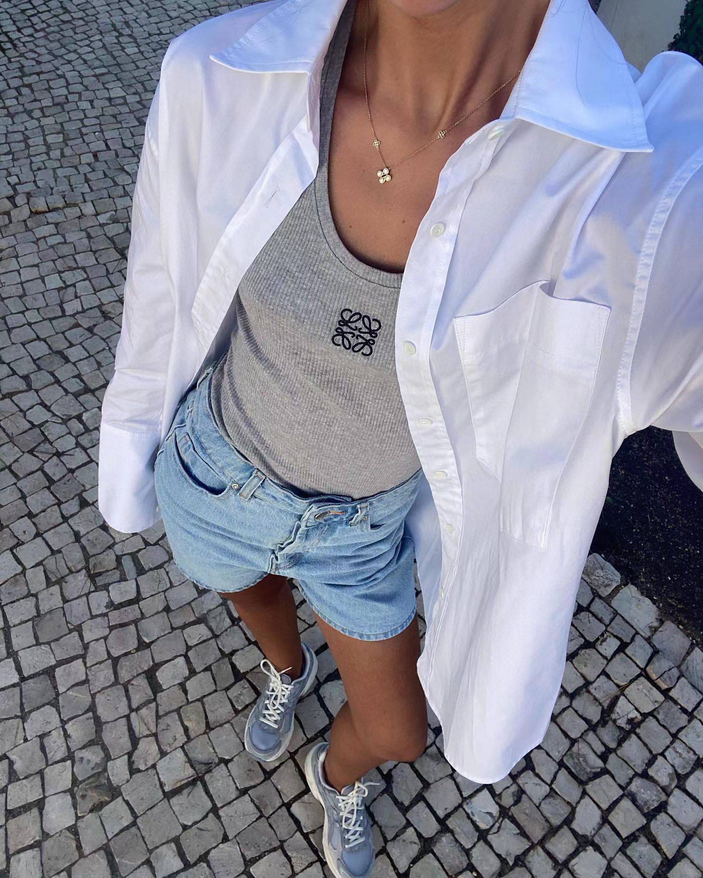 Loewe Cotton Suspender Vest #nigo21915