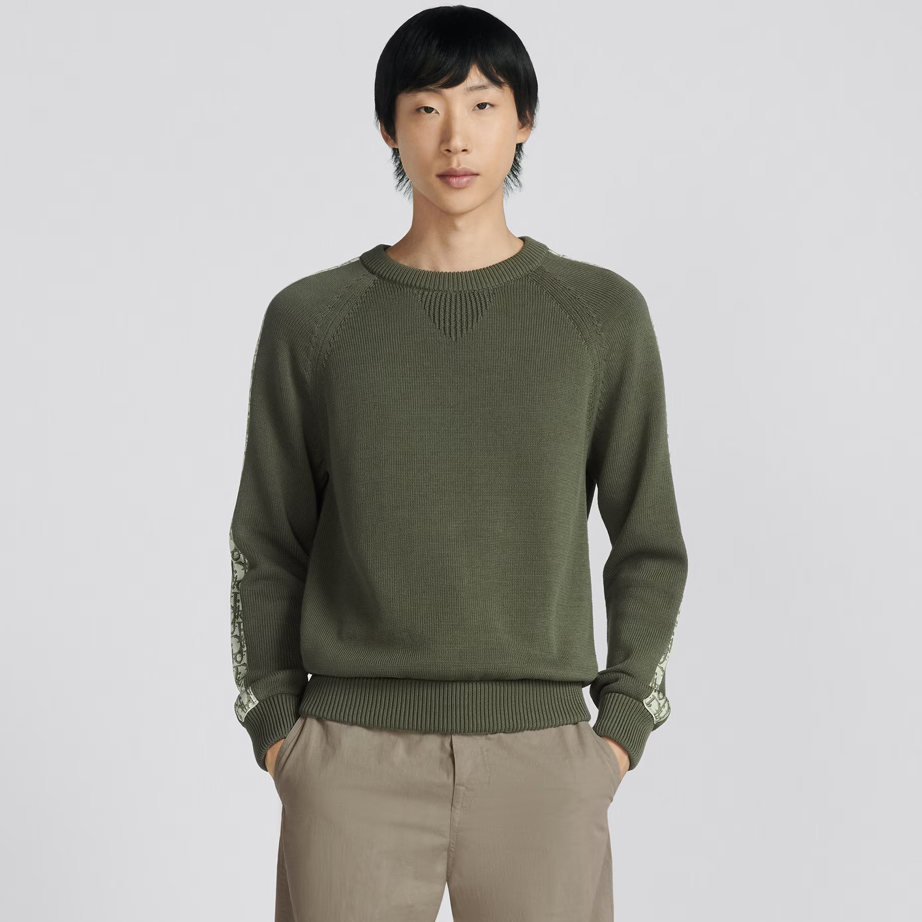 Dior Knitted Round Neck Pullover Sweater #nigo21155