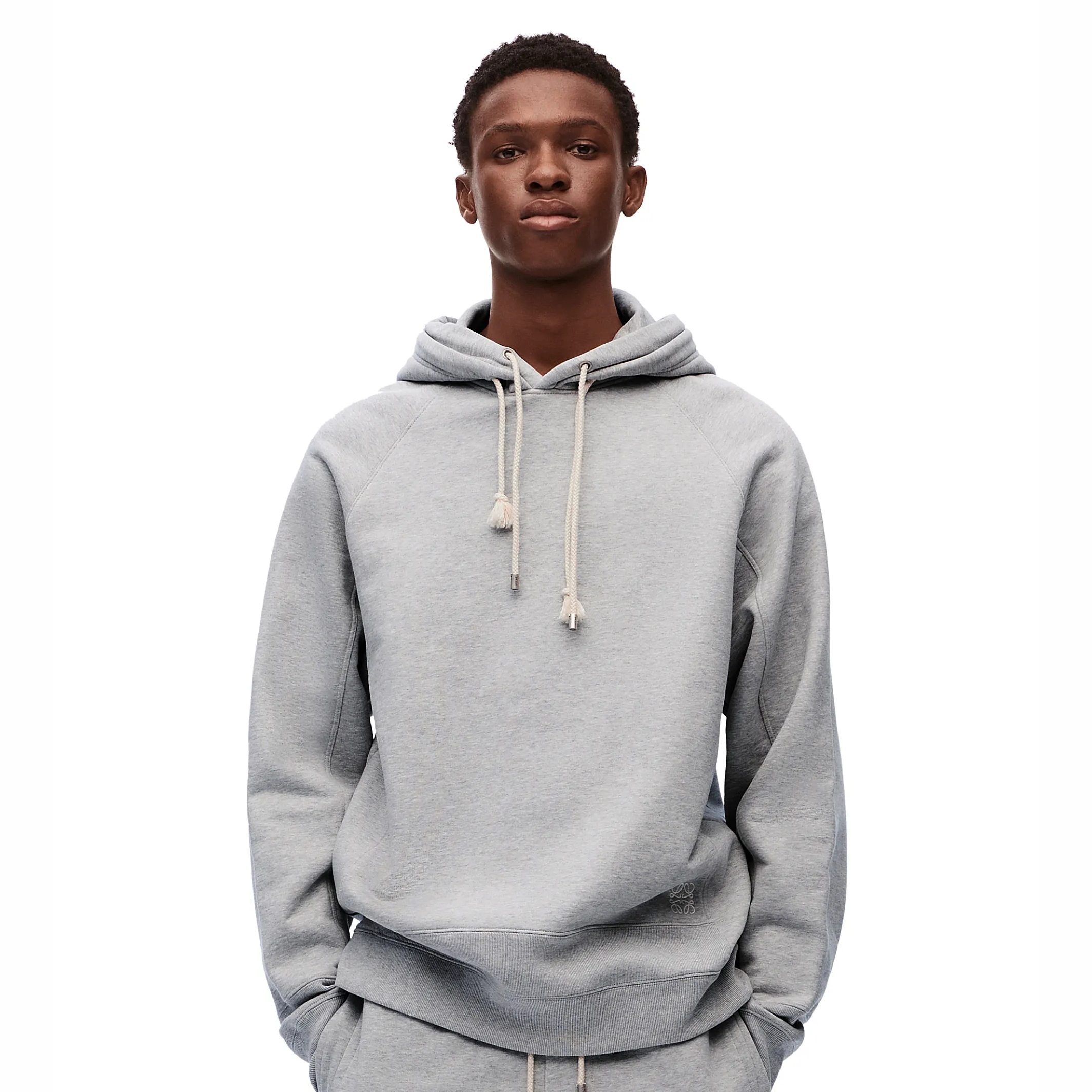 Loewe Grey Long Sleeved Hooded Sweater #nigo21937