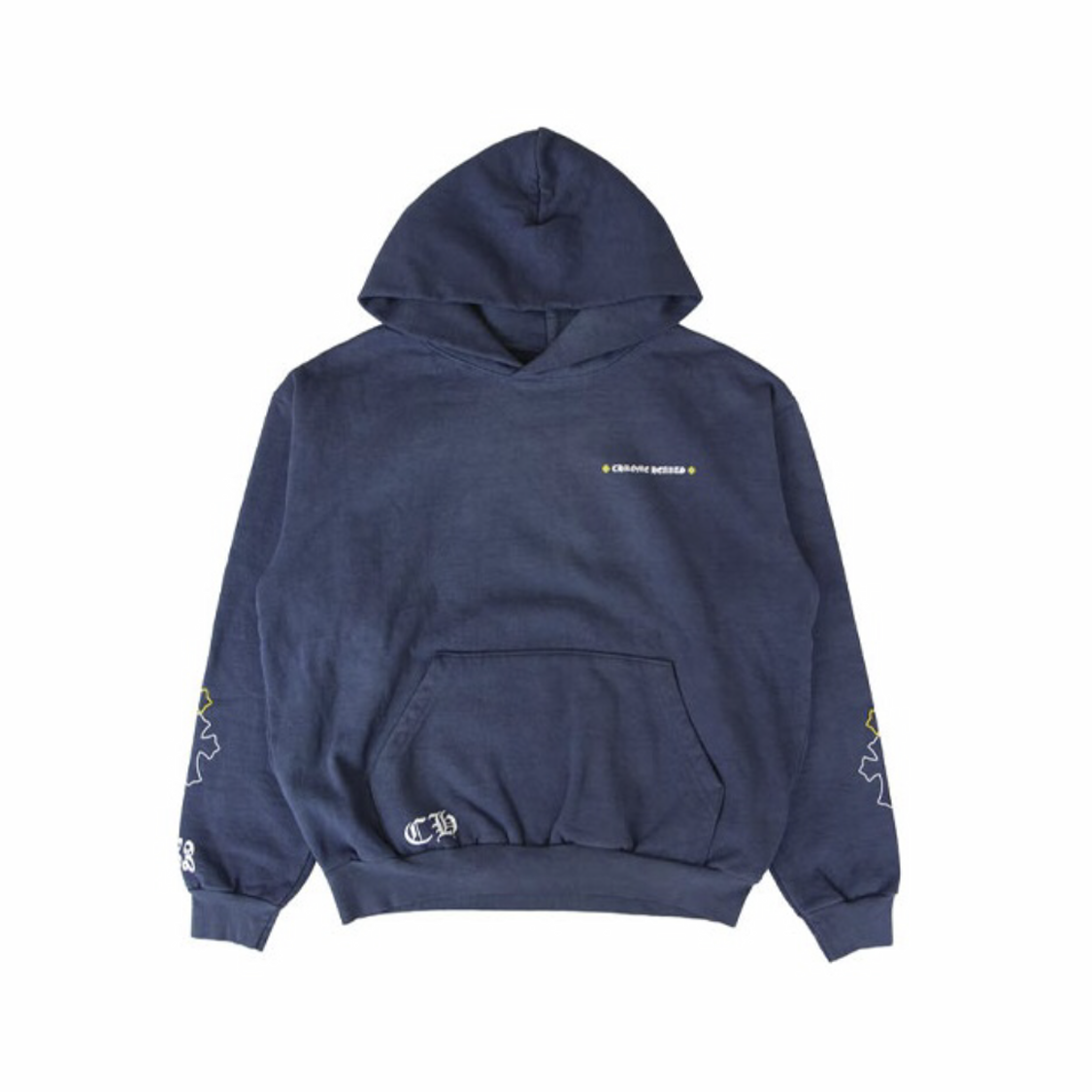 Chrome Hearts Navy Letter Hooded Sweater #nigo21929