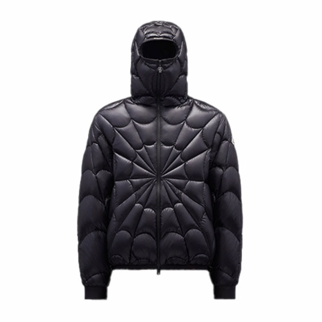Moncler Black Hooded Long Sleeved Down Jacket #nigo21941