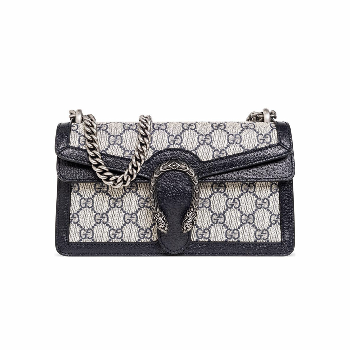 Gucci Dionysus Leather Panel Canvas Printed Chain Bag #nigo21943