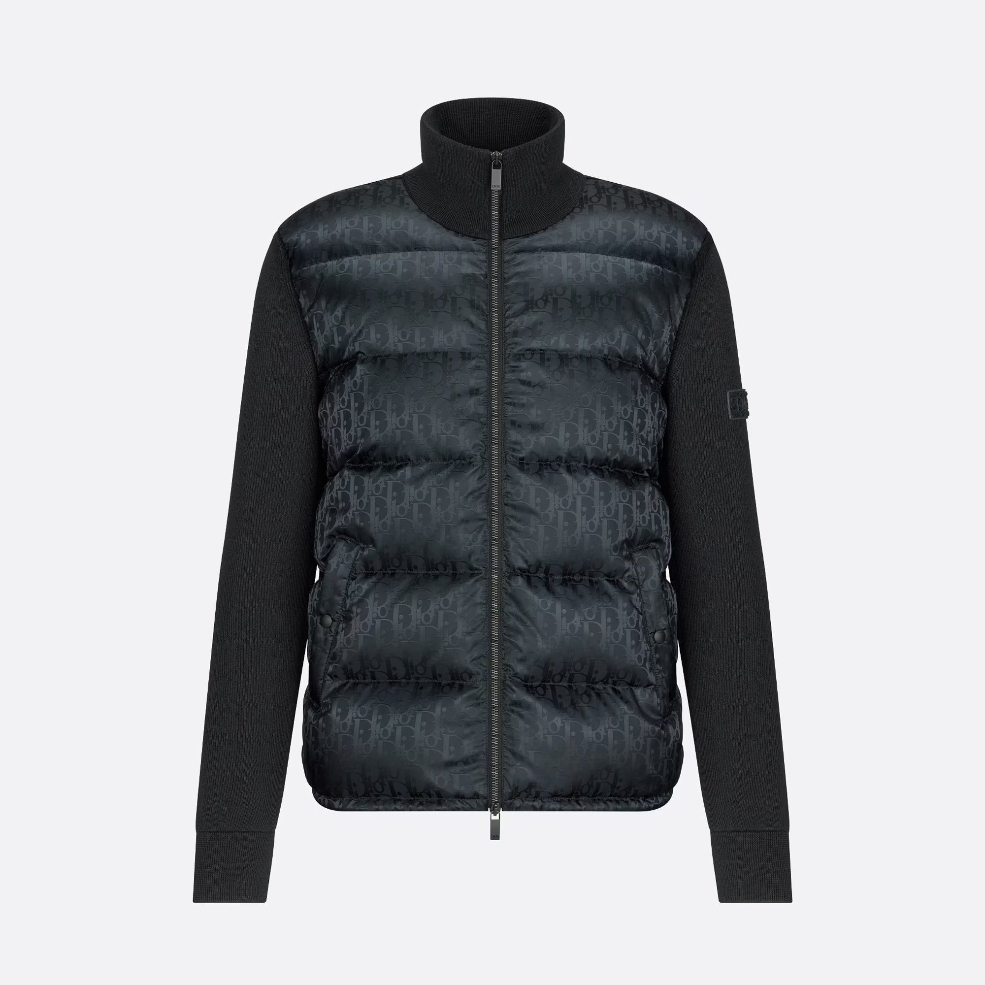 Dior OBLIQUE Long Sleeved Jacket Down Cotton Jacket #nigo21945