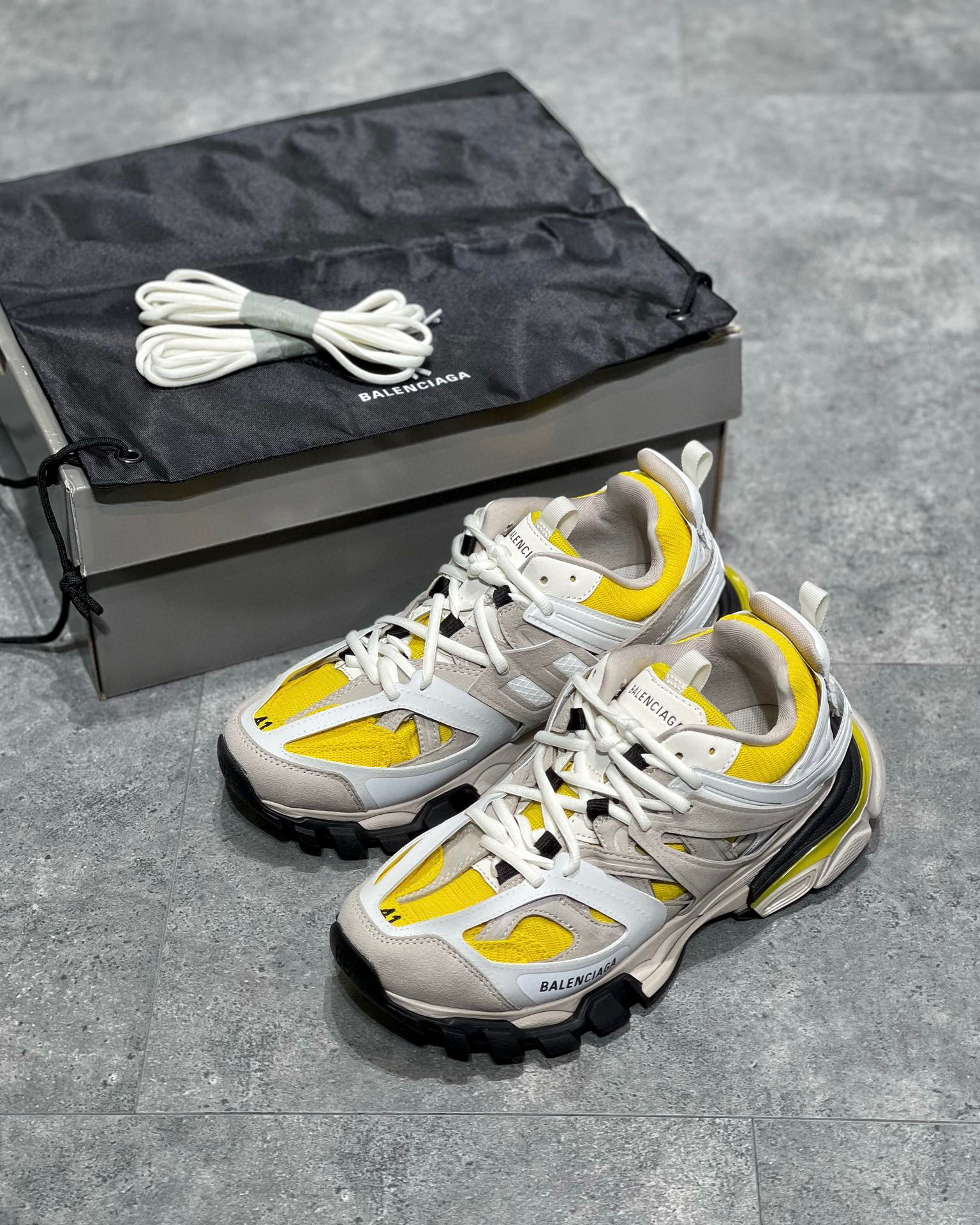 Balenciaga track3.0 Runner 2.0 Suede Mesh Lace-Up Low Top Sneakers Shoes #nigo96585