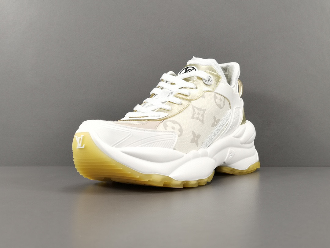 Louis Vuitton RUN 55 Thick Sole Lace Up Dad Shoes #nigo21959