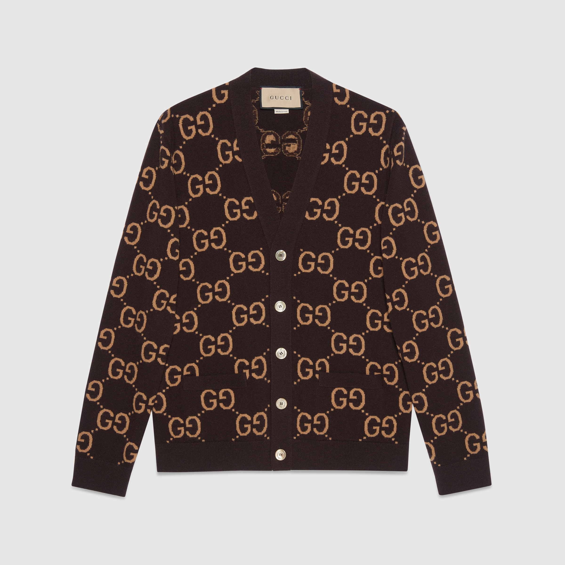 Gucci Knitted Button Printed Cardigan #nigo21956