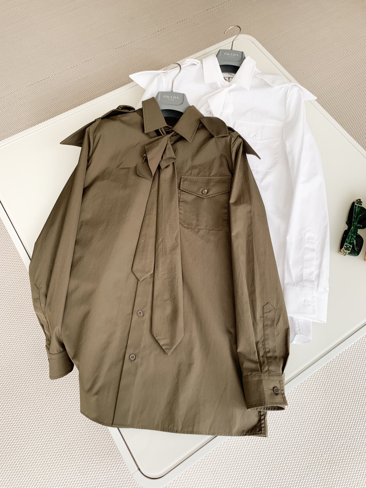 Prada Fashionable And Stylish Buttoned Shirt #nigo21954