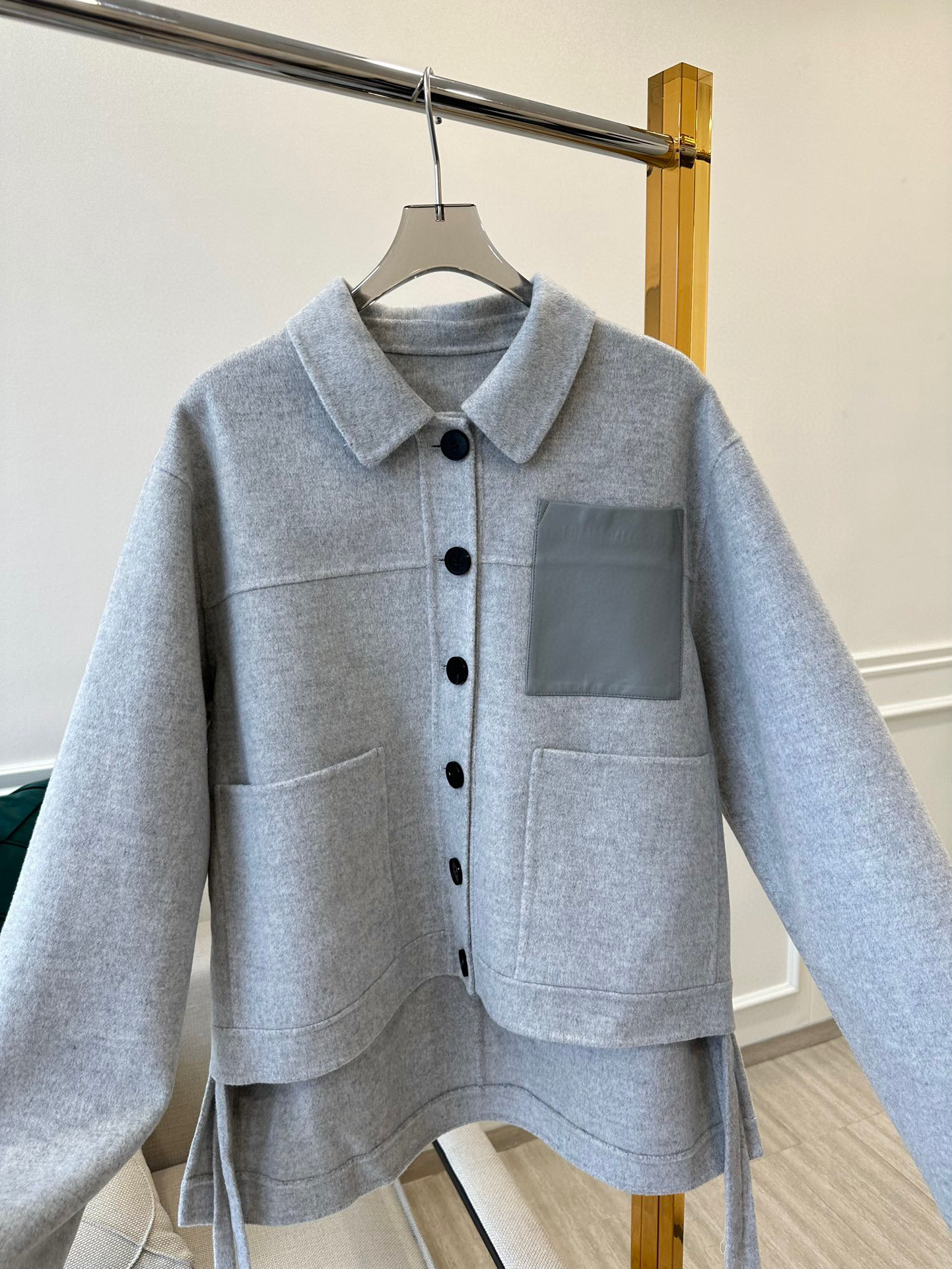 Loewe Cotton Polo Collar Long Sleeve Coat Jacket #nigo21964