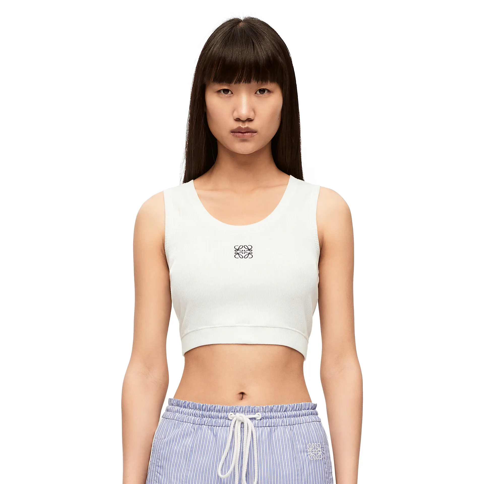 Loewe Anagram Knitted Short Strap Vest #nigo21957