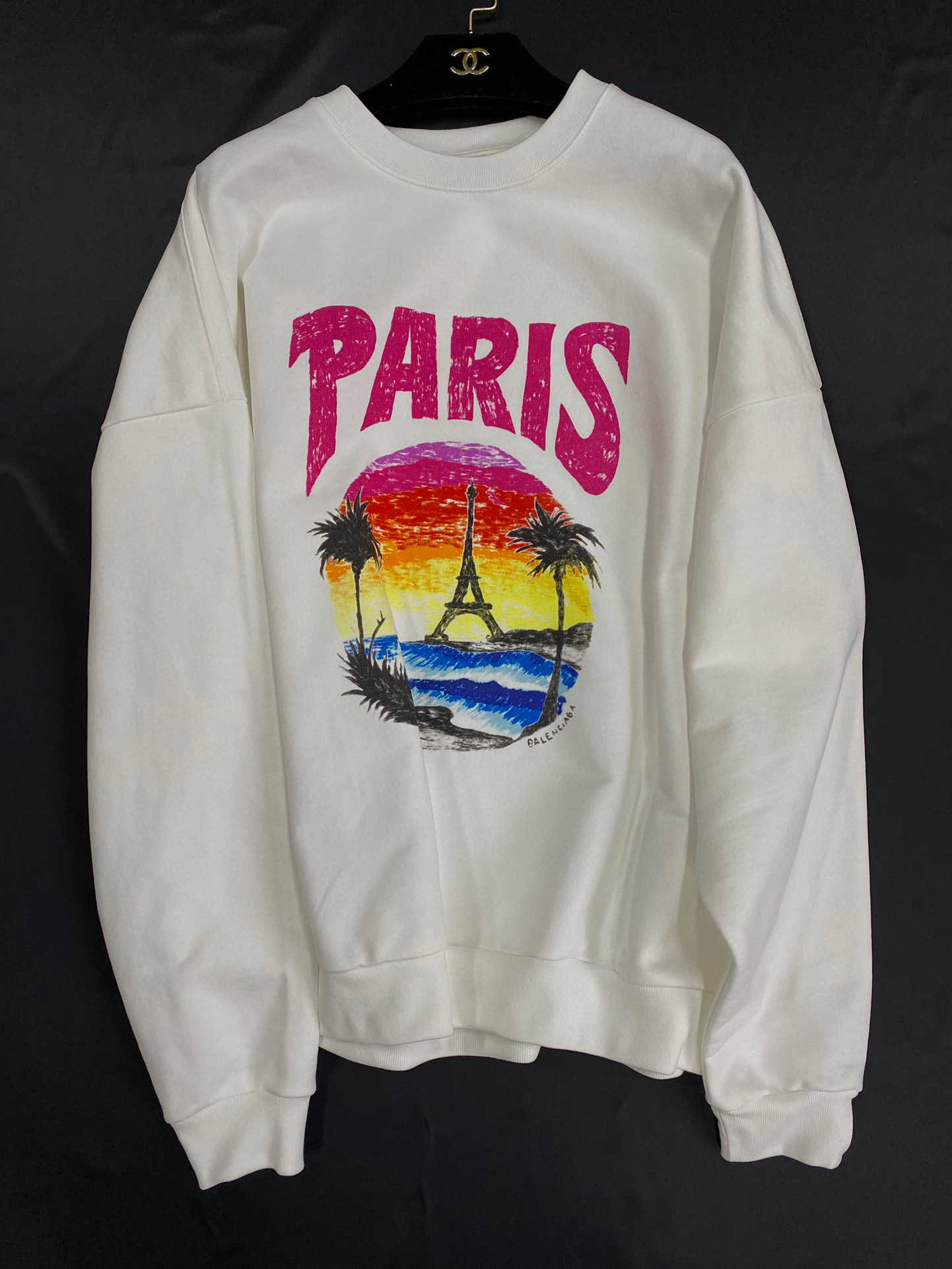 Balenciaga Graffiti Letter Sweatshirt Pullover #nigo96589