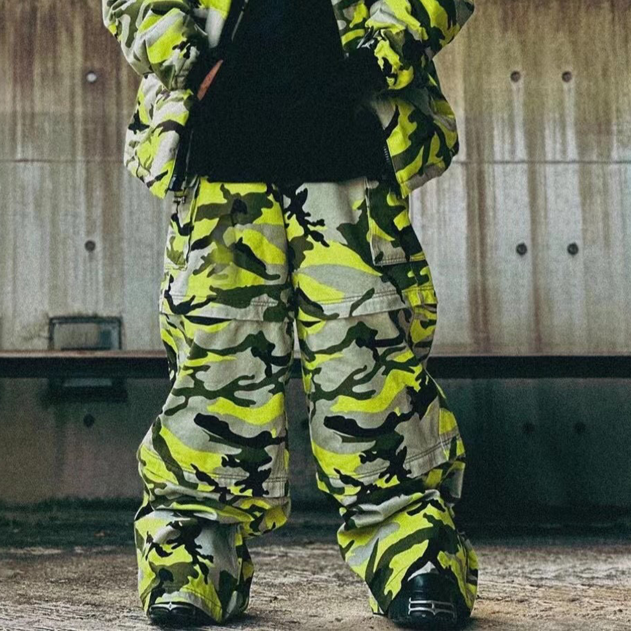 Vetements Camouflage Printed Workwear Casual Pants Ngvp #nigo6734