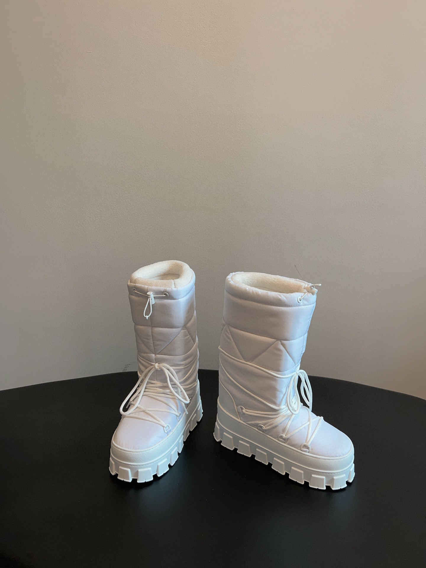 Prada Mid Length Winter Thick Snow Cotton Shoes #nigo21973