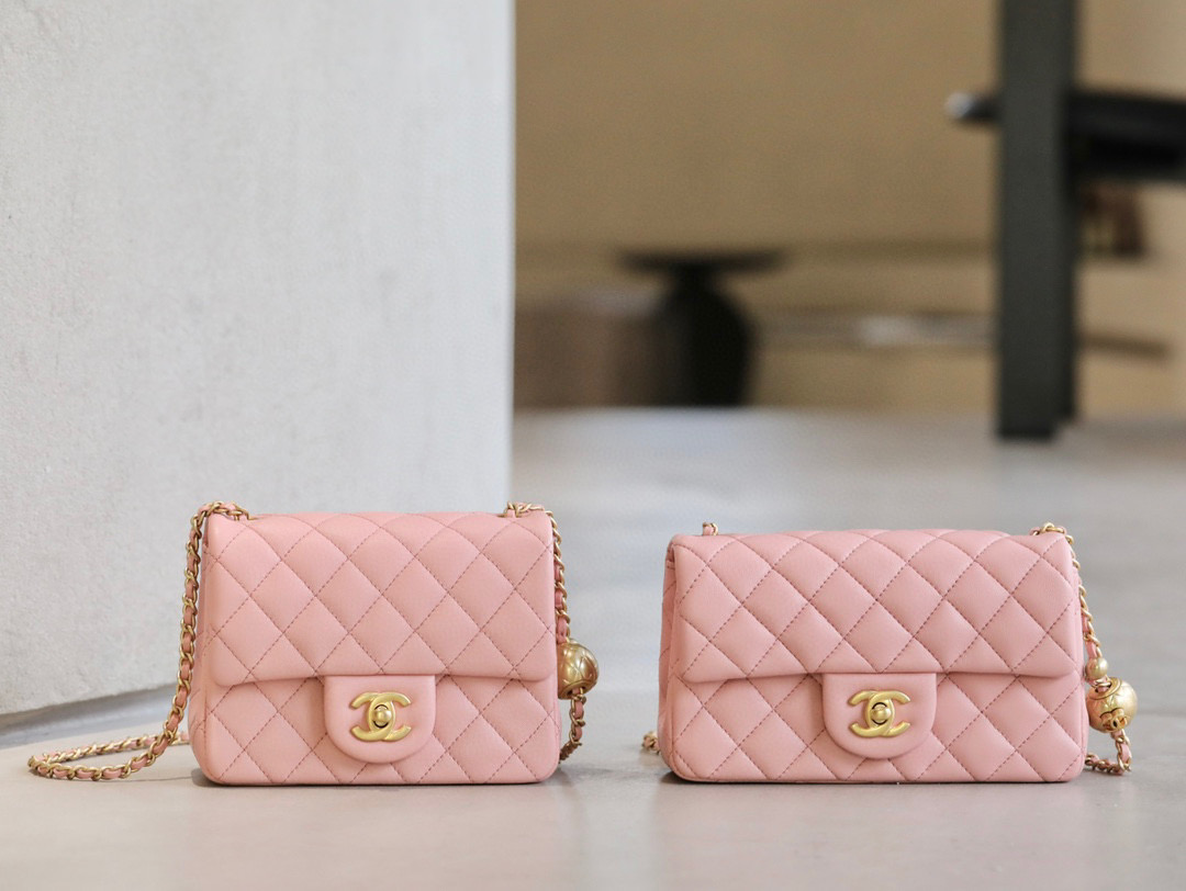 Chanel Diamond Chain Diagonal Span Bag #nigo21968