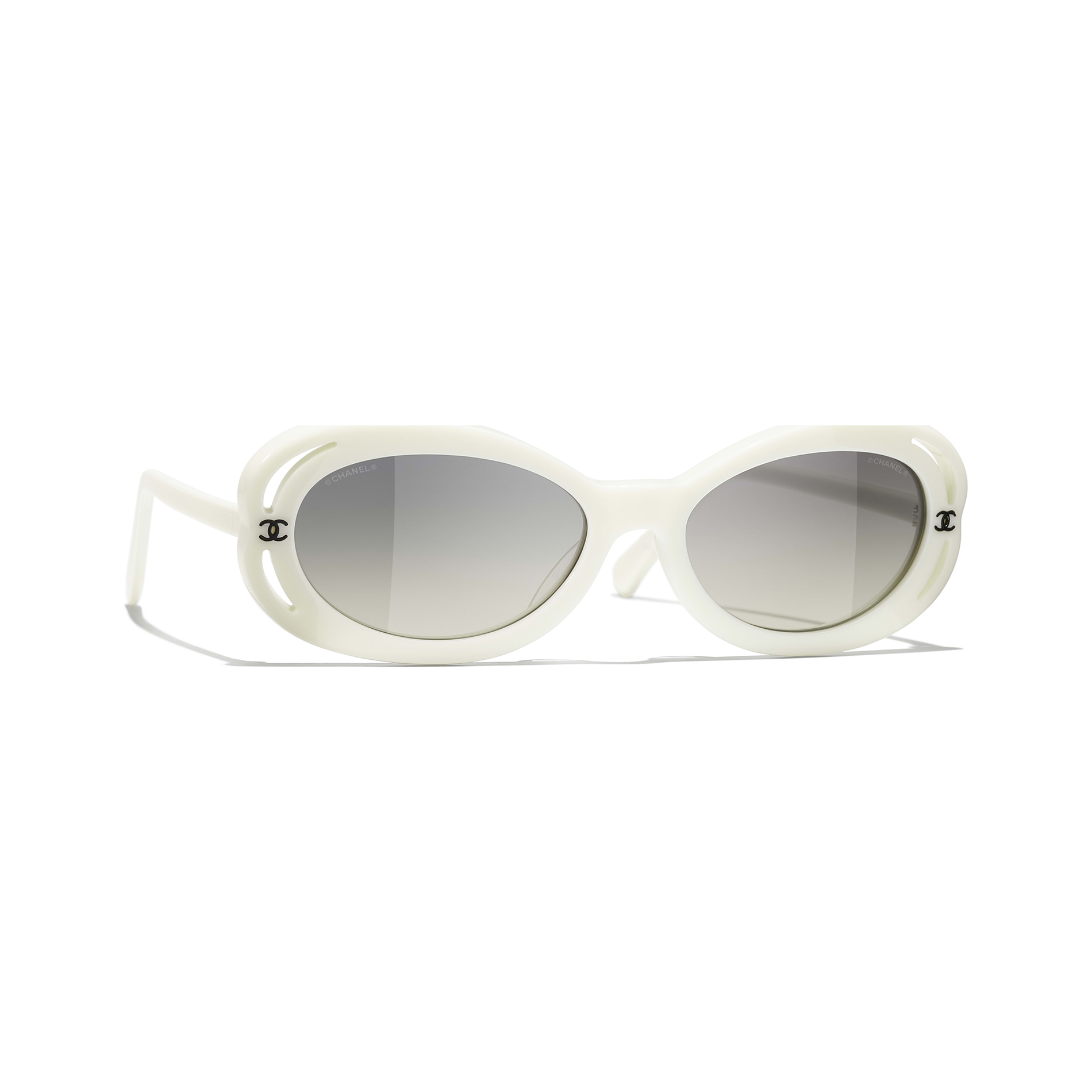 Chanel Oval Sunglasses Glasses #nigo96661
