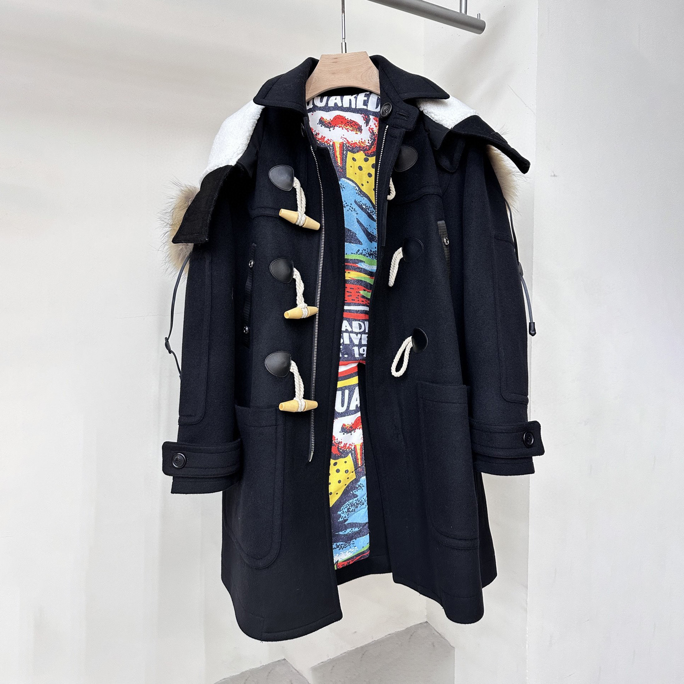 DSQUARED2 Hooded Coat Jacket Ngvp #nigo6731