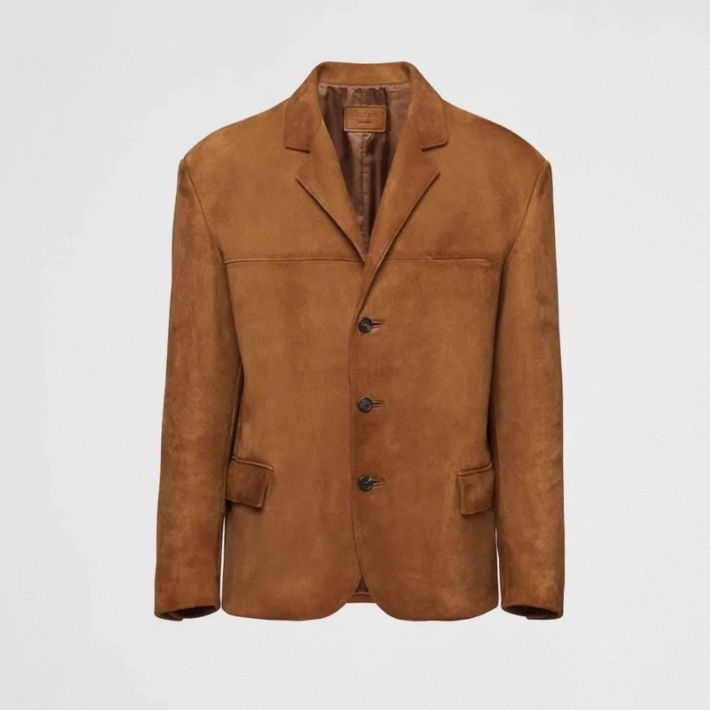 Prada Men's Single Breasted Vintage Jacket Ngvp #nigo6745