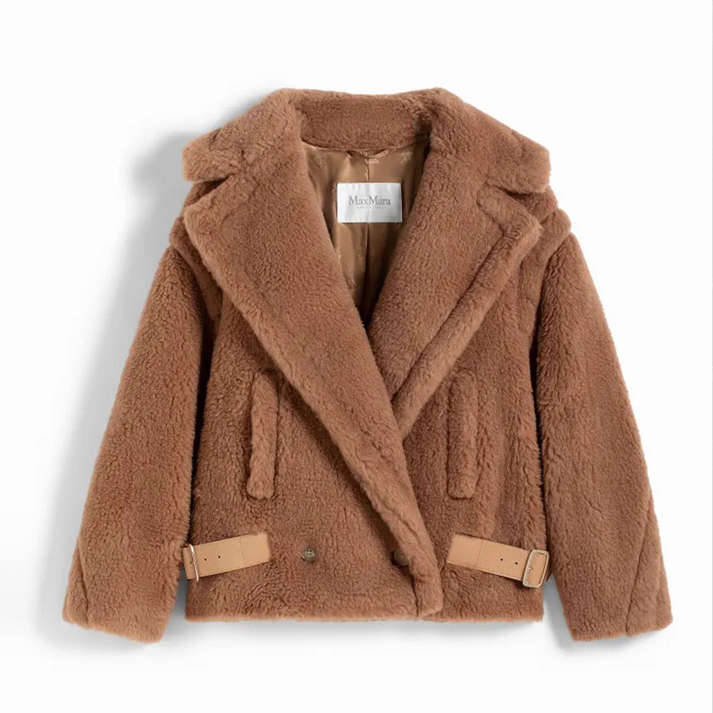 MaxMara Autumn And Winter Short Lamb Wool Coat Ngvp #nigo6735