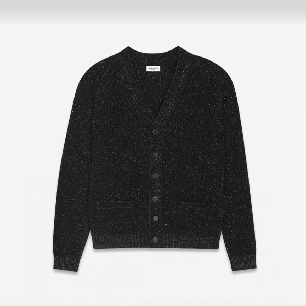 SAINT LAURENT Knitted Button Up Cardigan Top #nigo21982