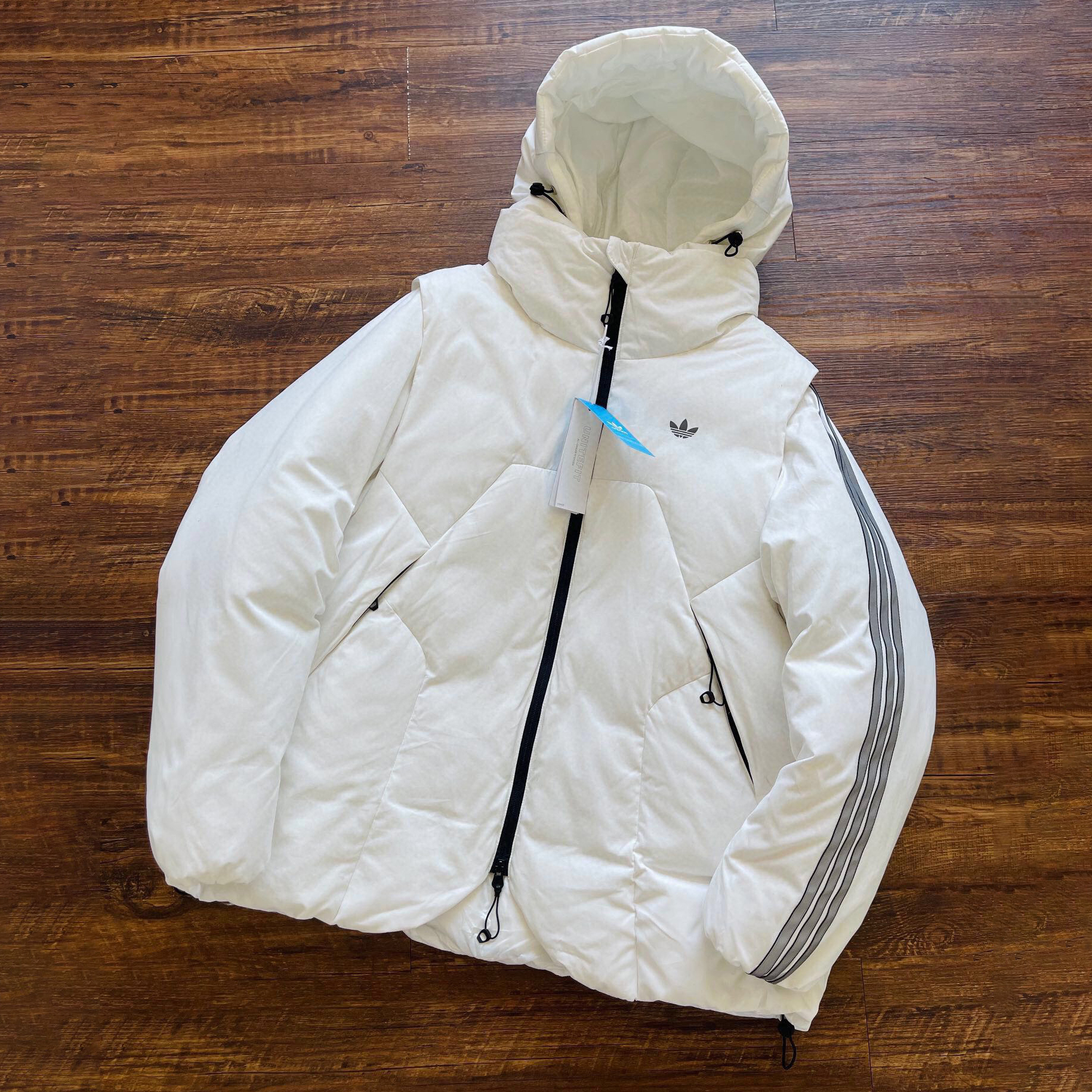 Adidas Originals x HAMCUS Hooded Long Sleeved Down Jacket #nigo21976
