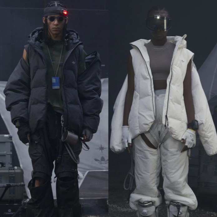 Adidas Originals x HAMCUS Hooded Long Sleeved Down Jacket #nigo21976