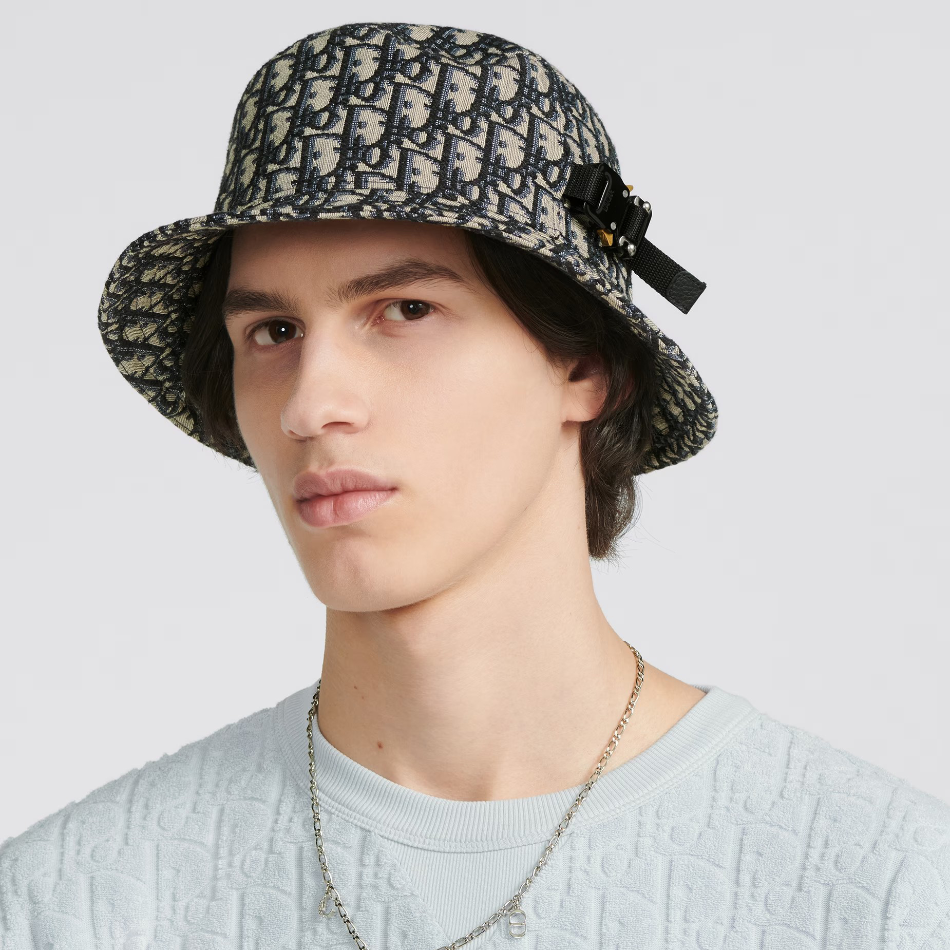 Dior Essentials Printed Fisherman Hat #nigo21979