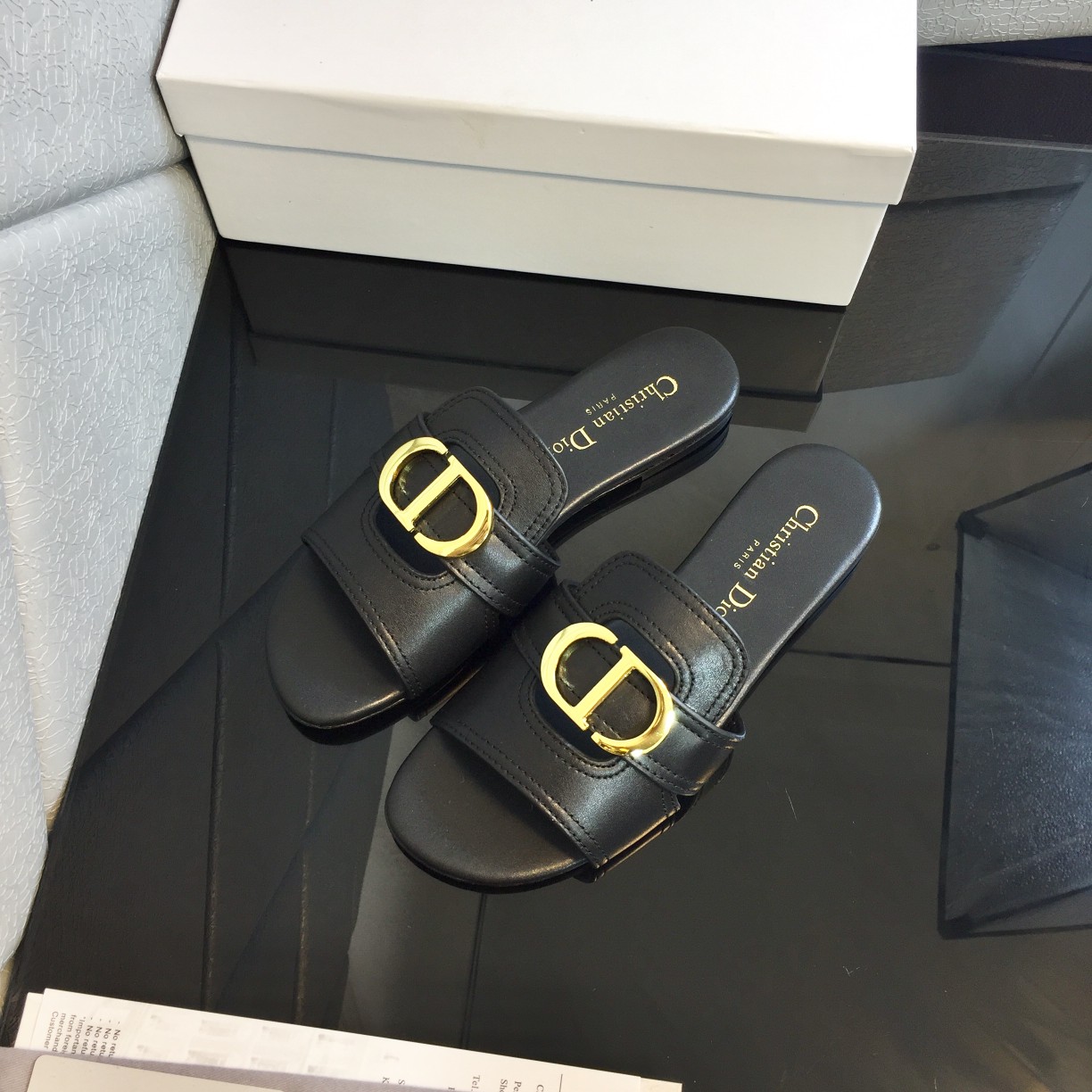 Dior Signature Summer Fashion Outgoing Slippers Shoes #nigo21994