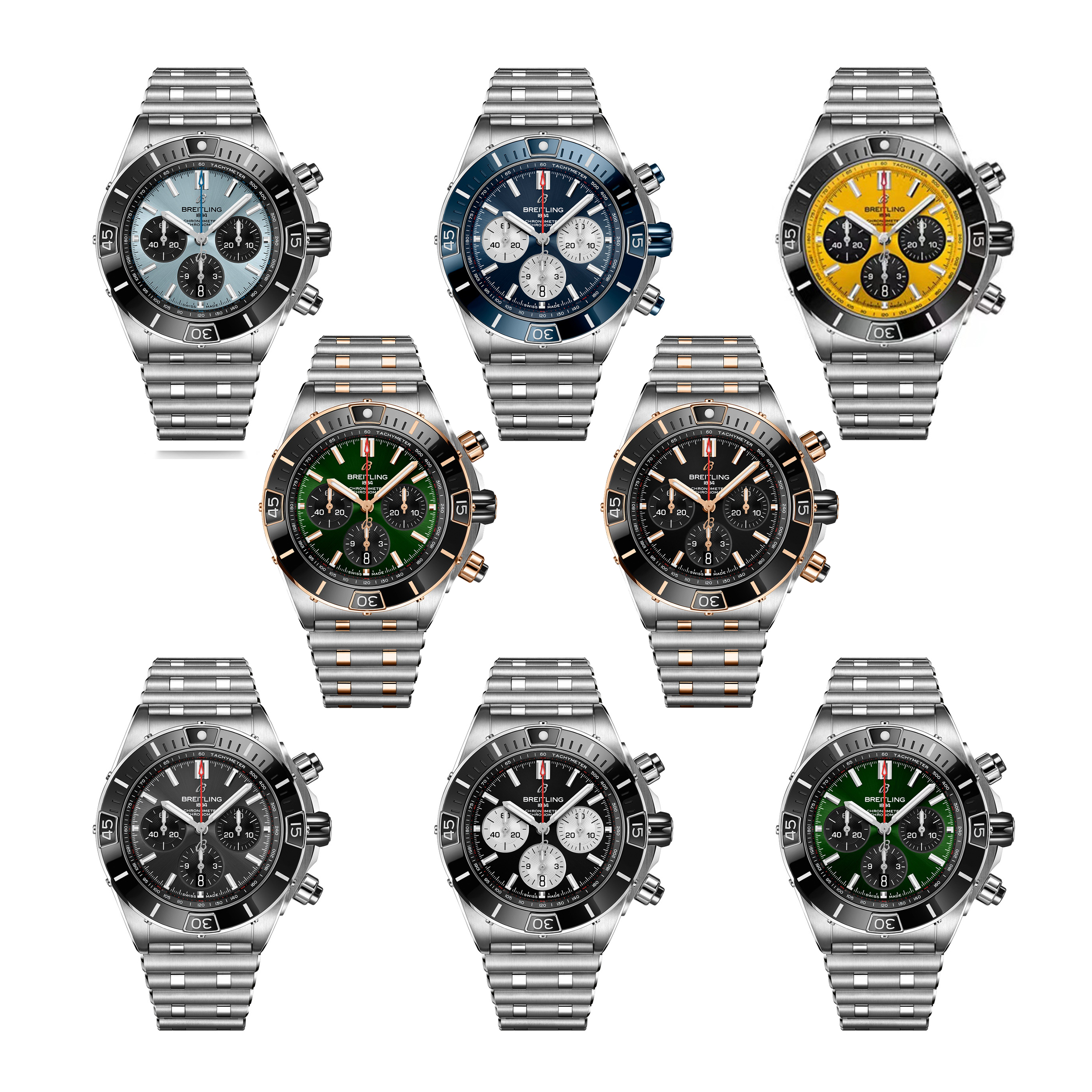 Breitling Mechanical Watches With Steel Bracelet Watch #nigo96674