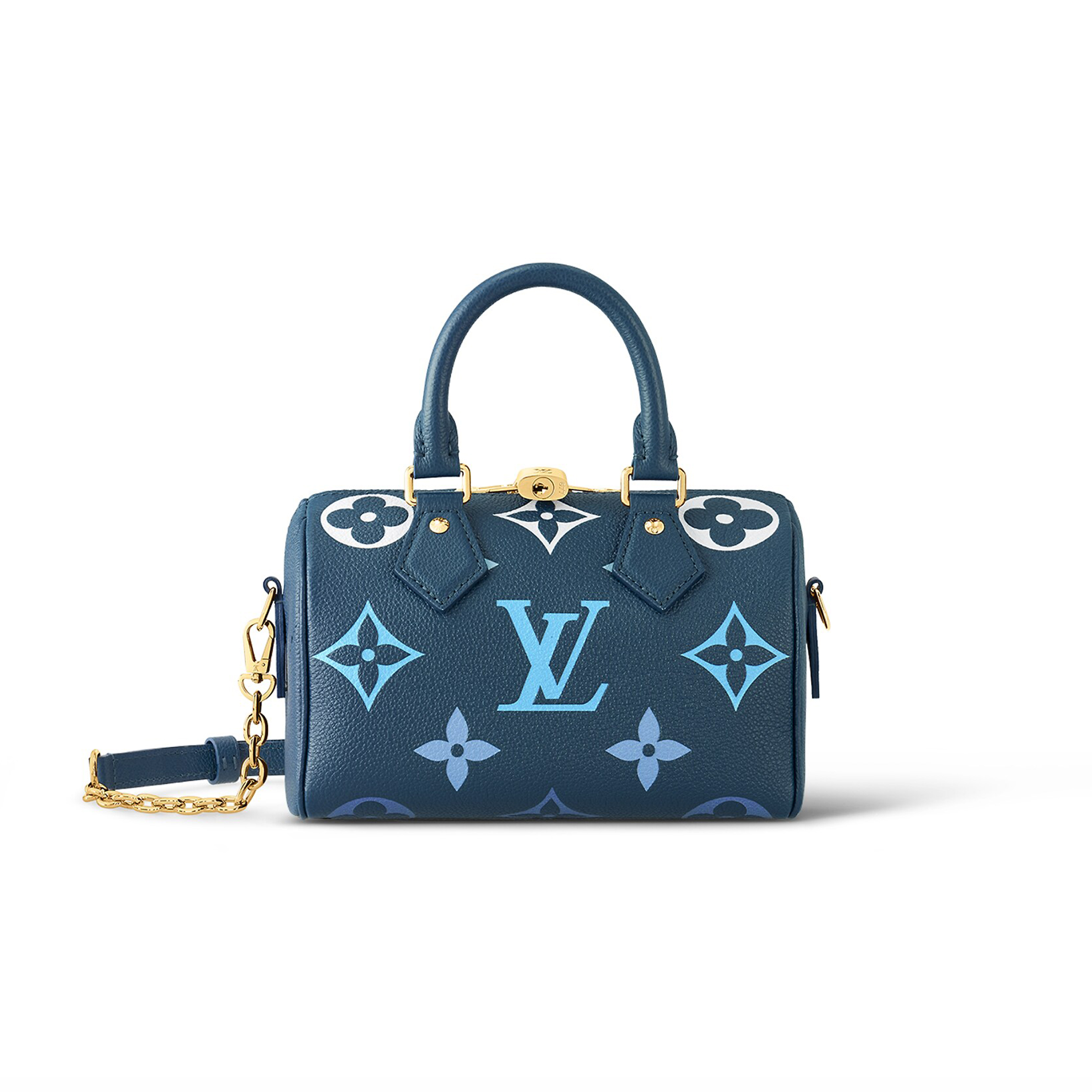 Louis Vuitton SPEEDY BANDOULIÈRE 20 Leather Printed Portable Shoulder Bag #nigo21998
