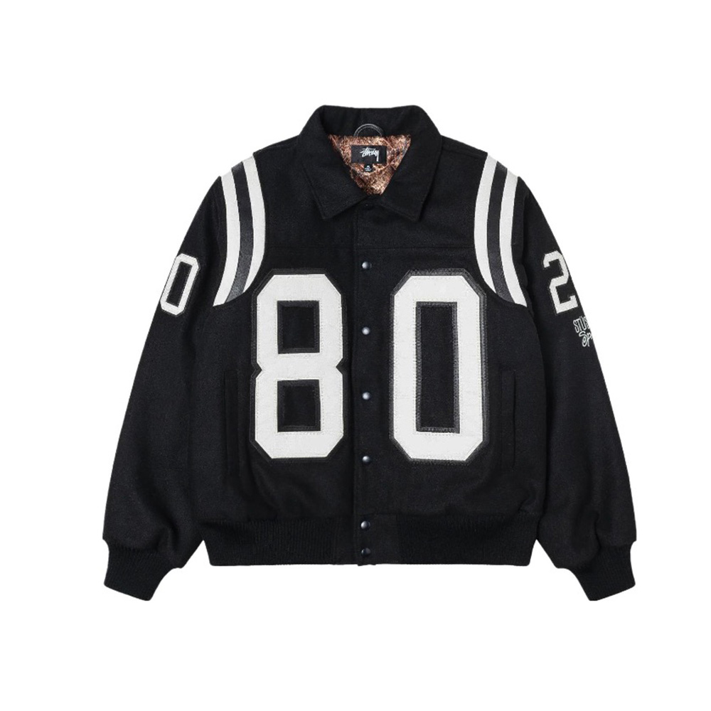 Stussy 80 Wool Varsity Jacket Ngvp #nigo6763