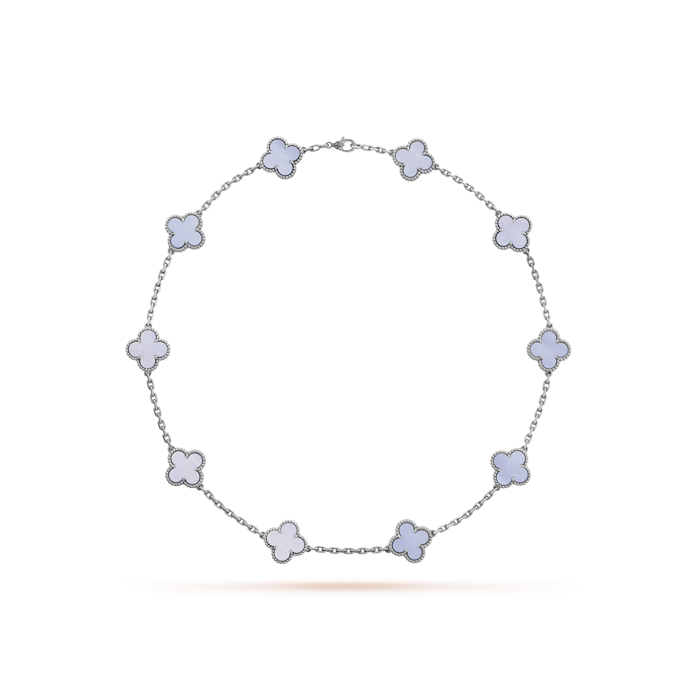 Van Cleef & Arpels Vintage Alhambra Necklace Jewelry #nigo96695