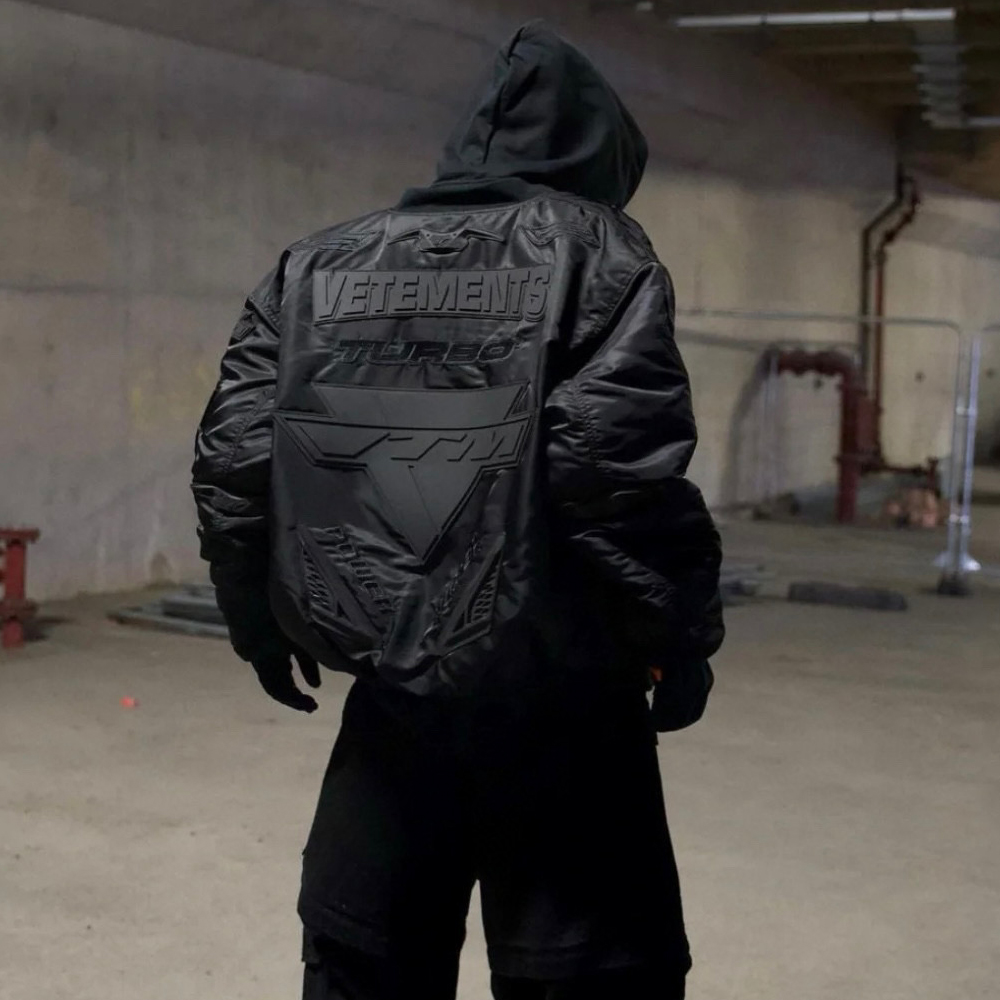 Vetements Embossed Letter Zip Sports Jacket #nigo96689