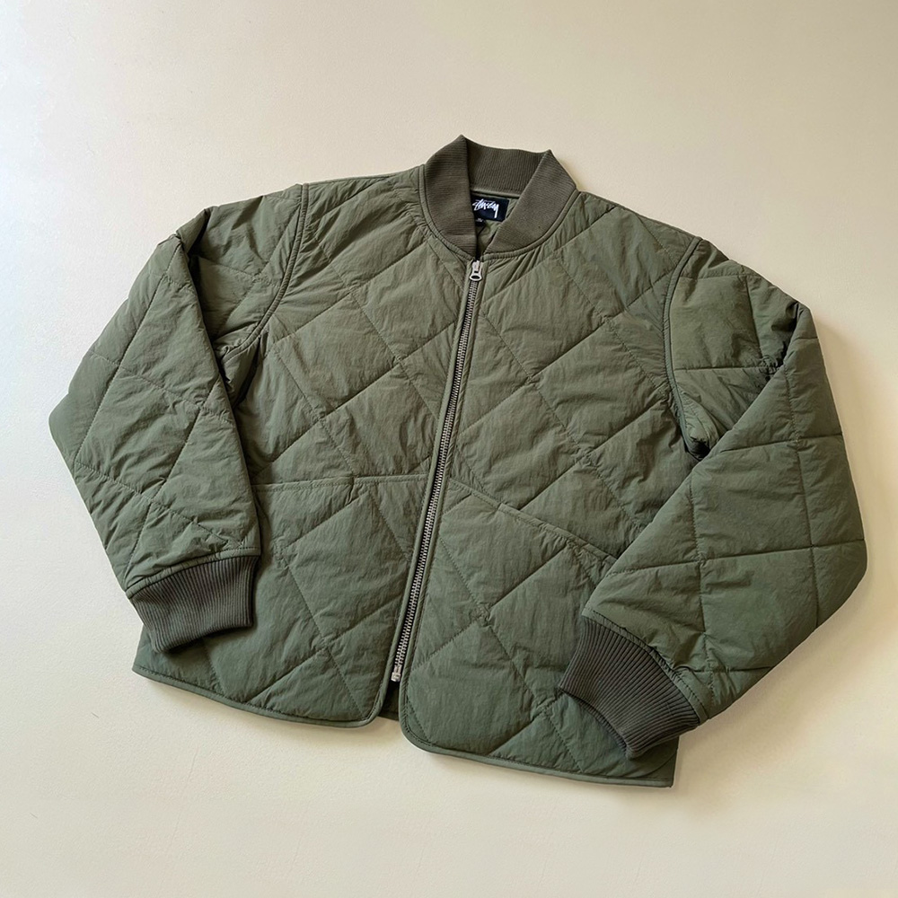 Stussy FW23 8 Ball Quilted Liner Jacket Ngvp #nigo6756